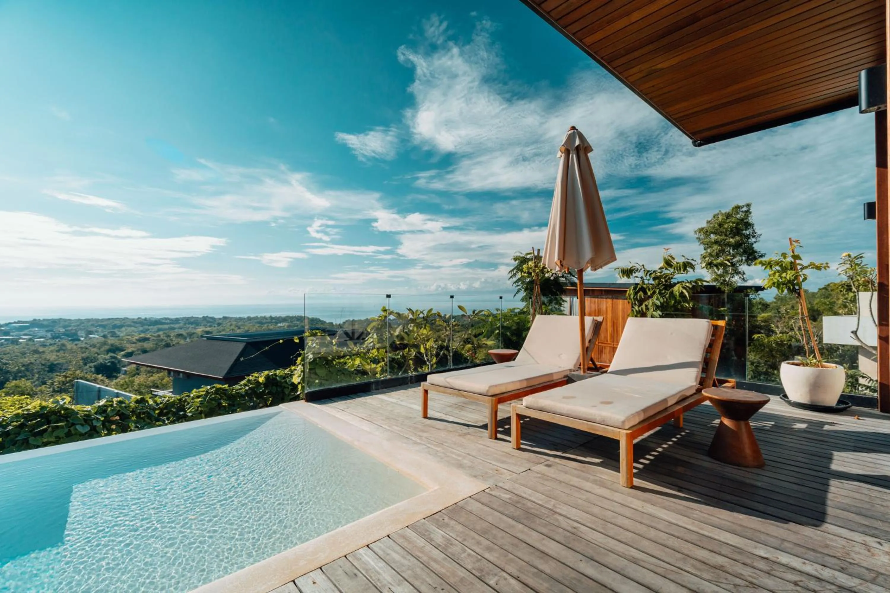 Balcony/Terrace in Grün Uluwatu