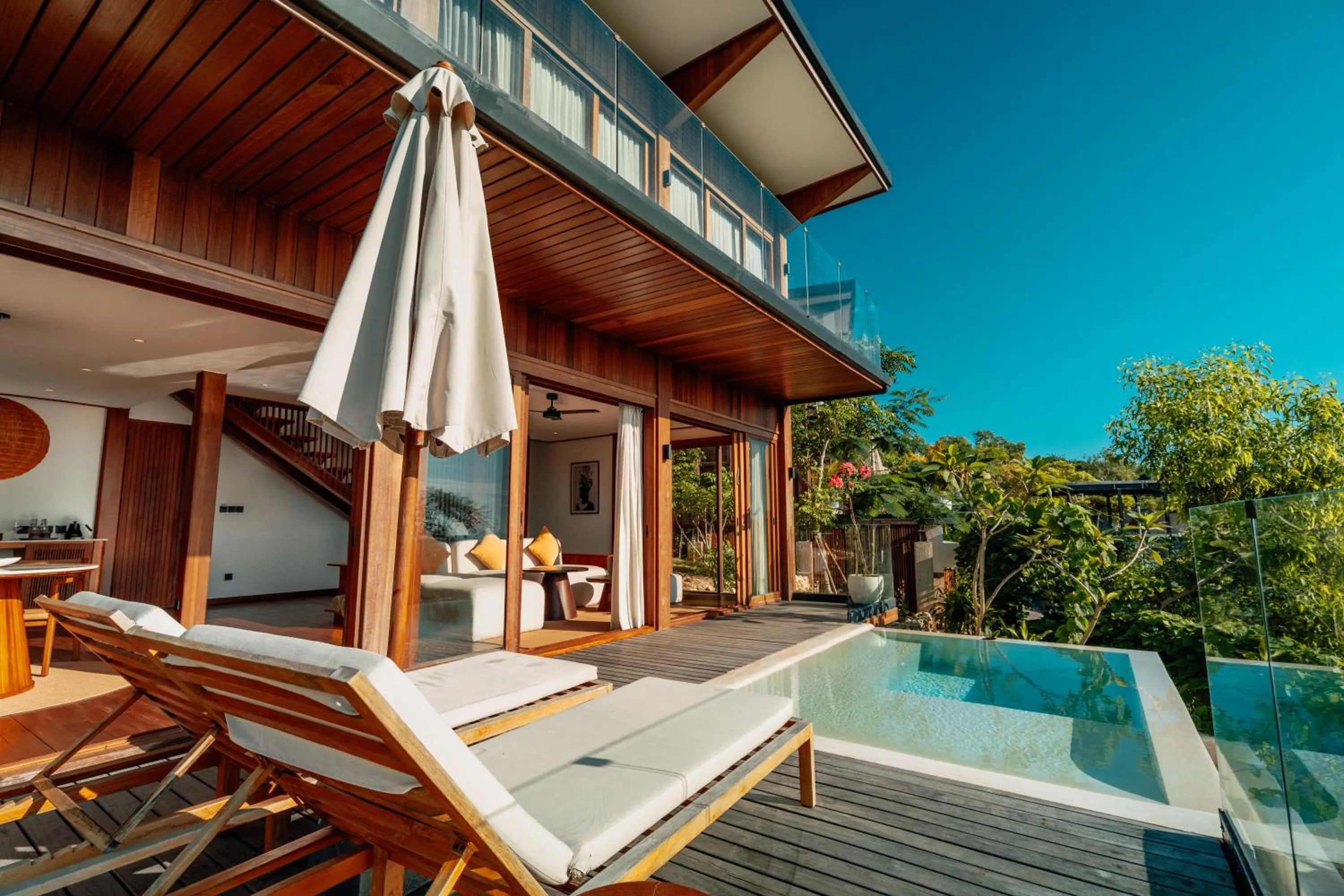 Balcony/Terrace in Grün Uluwatu