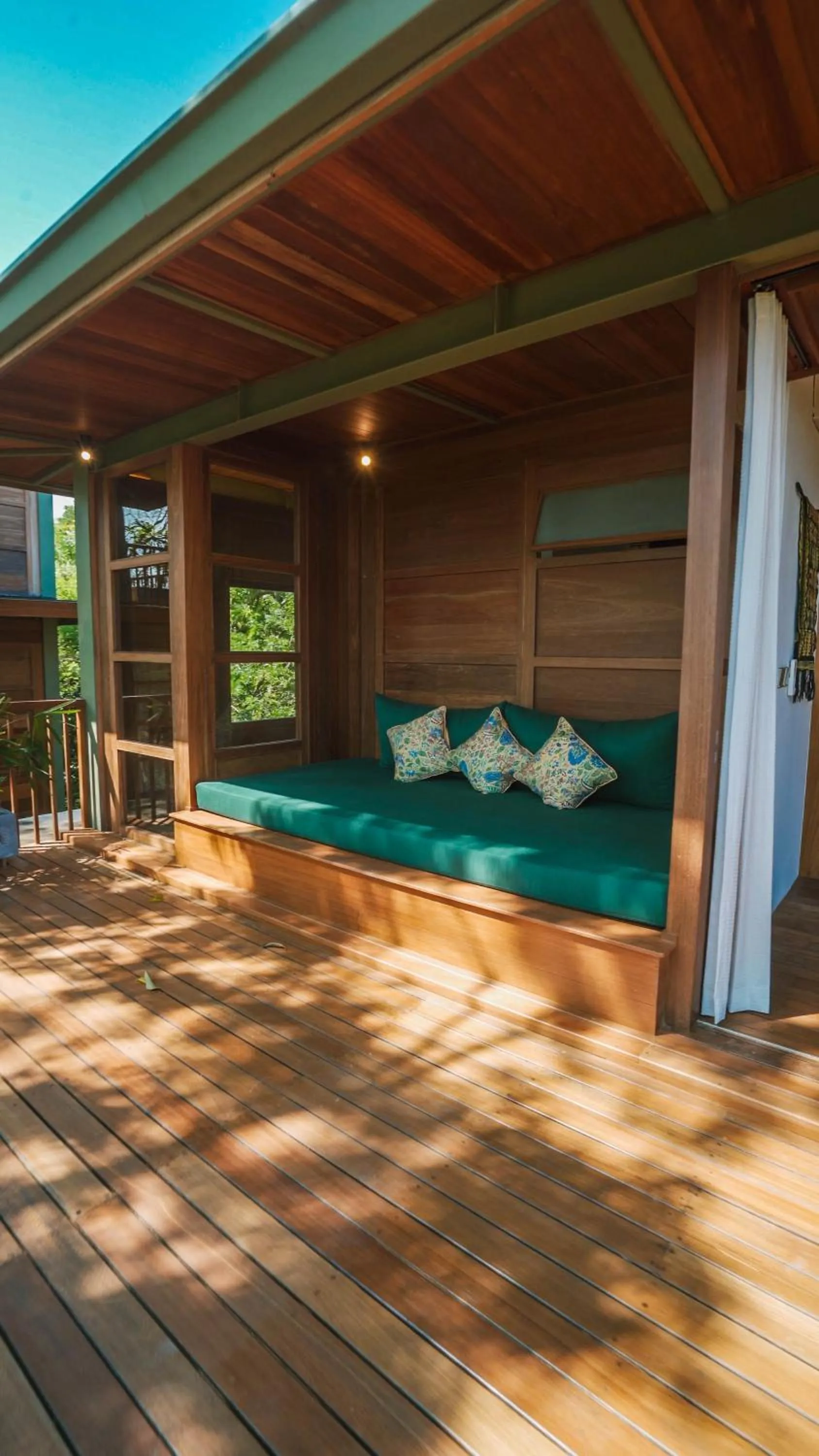 Balcony/Terrace in Grün Uluwatu