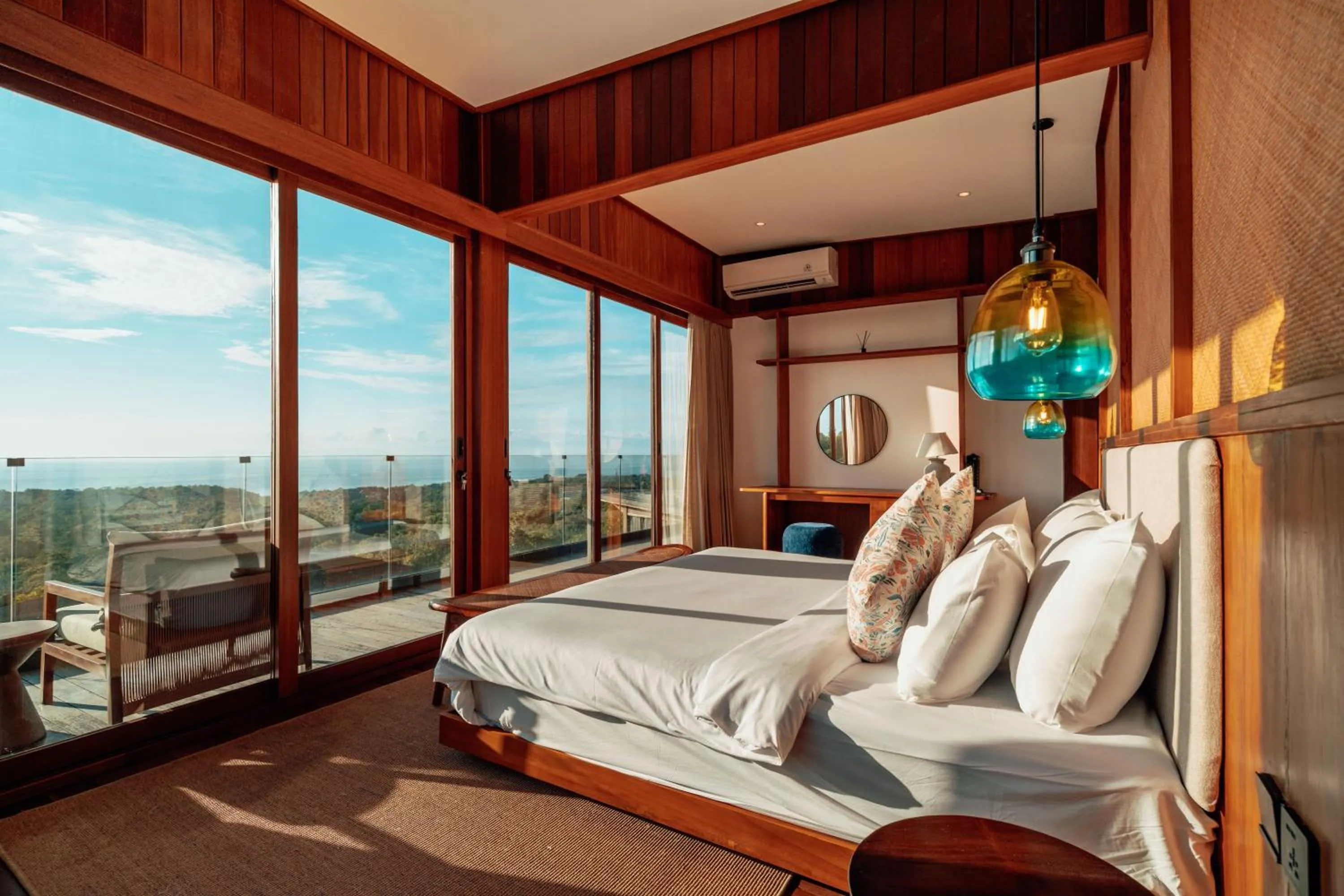 Bed in Grün Uluwatu