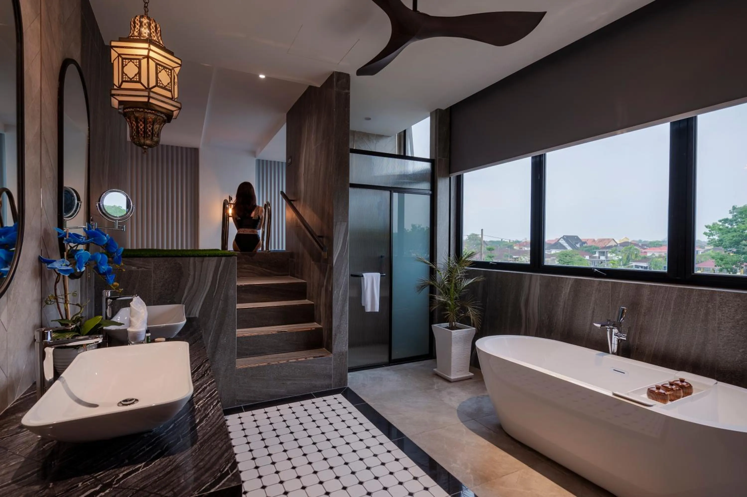 Bathroom in Bertam Resort & Water Park Penang