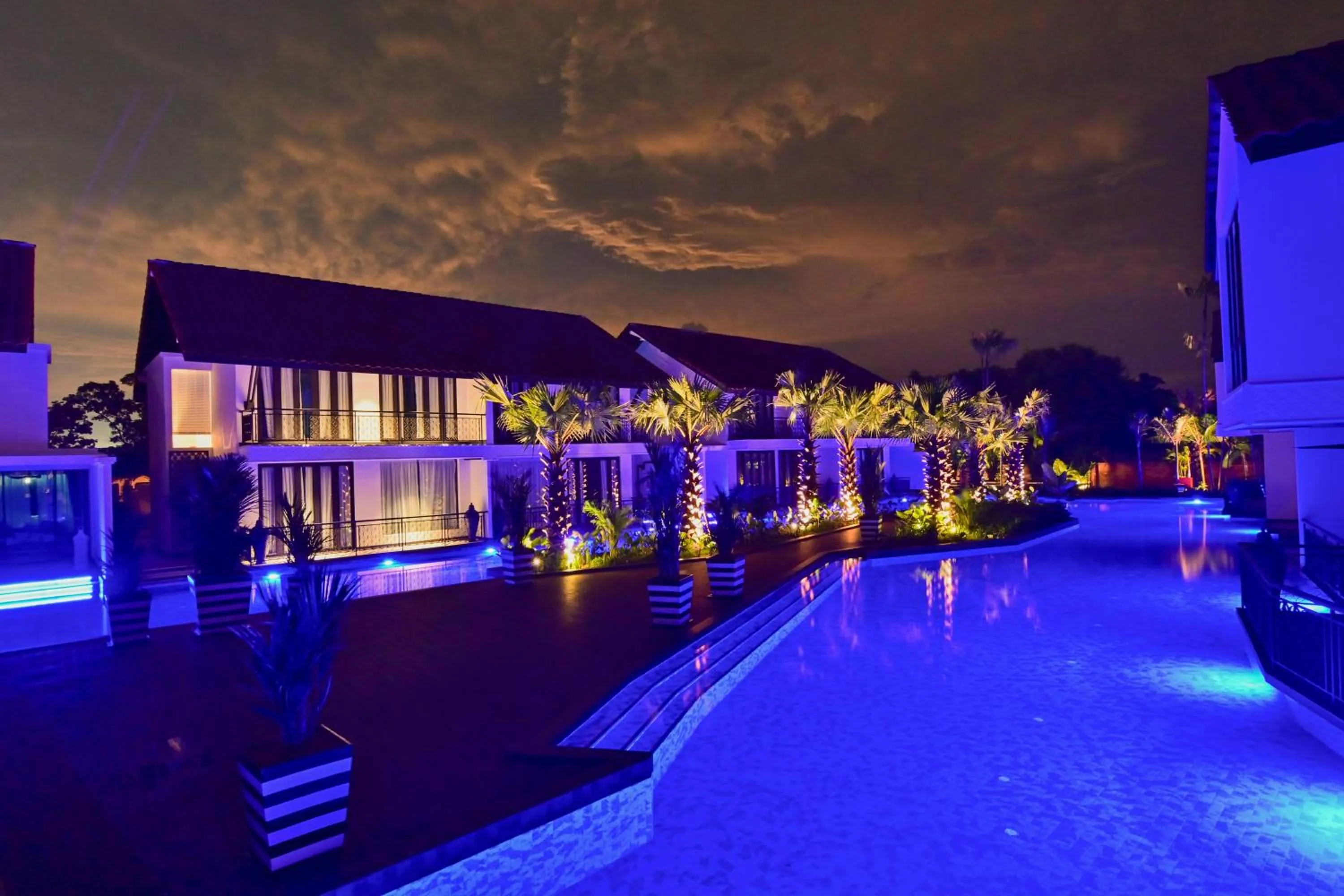 Pool view in Bertam Resort & Water Park Penang
