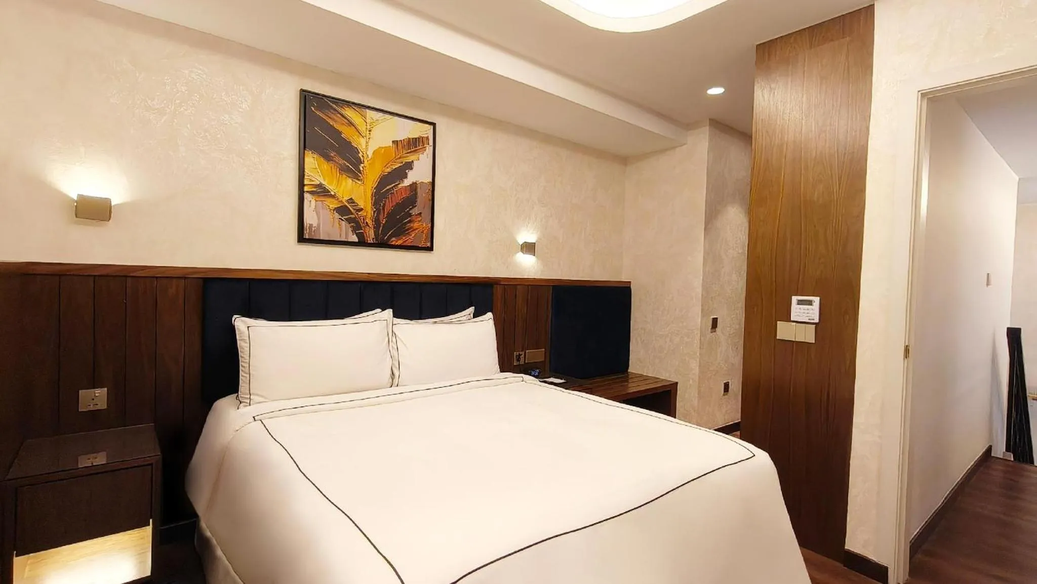 Bed in Bertam Resort & Water Park Penang