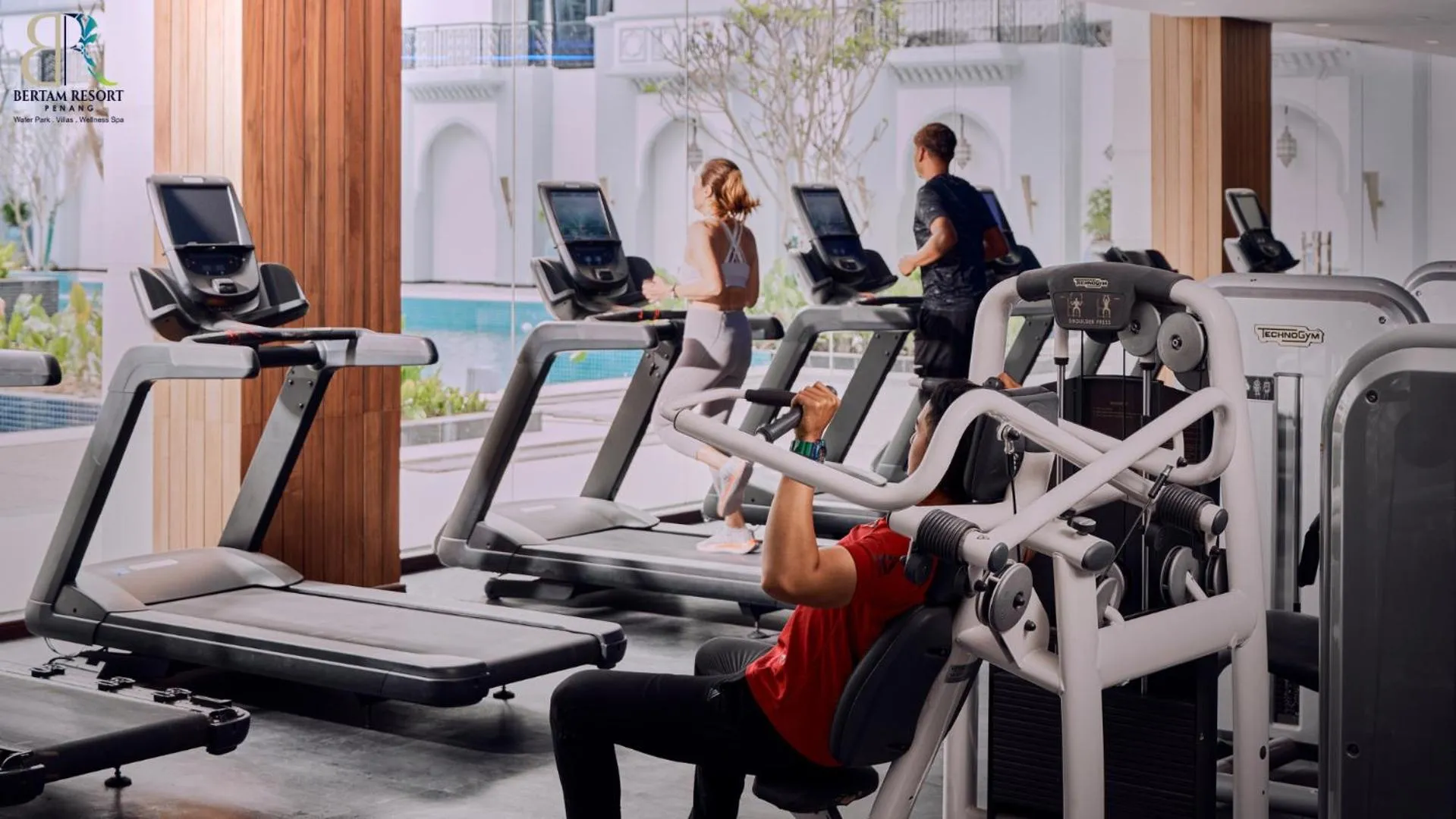 Fitness centre/facilities in Bertam Resort & Water Park Penang