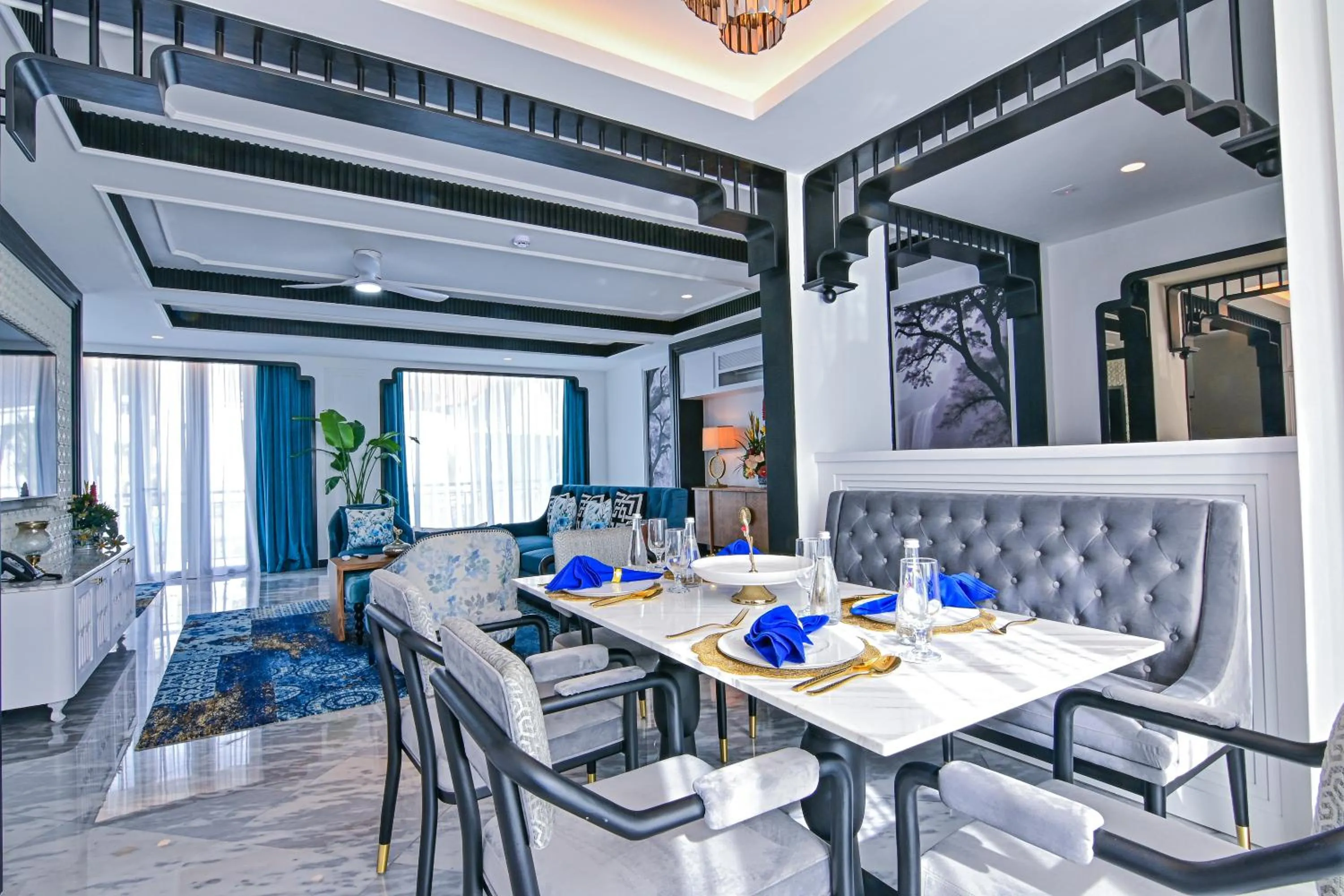 Living room in Bertam Resort & Water Park Penang