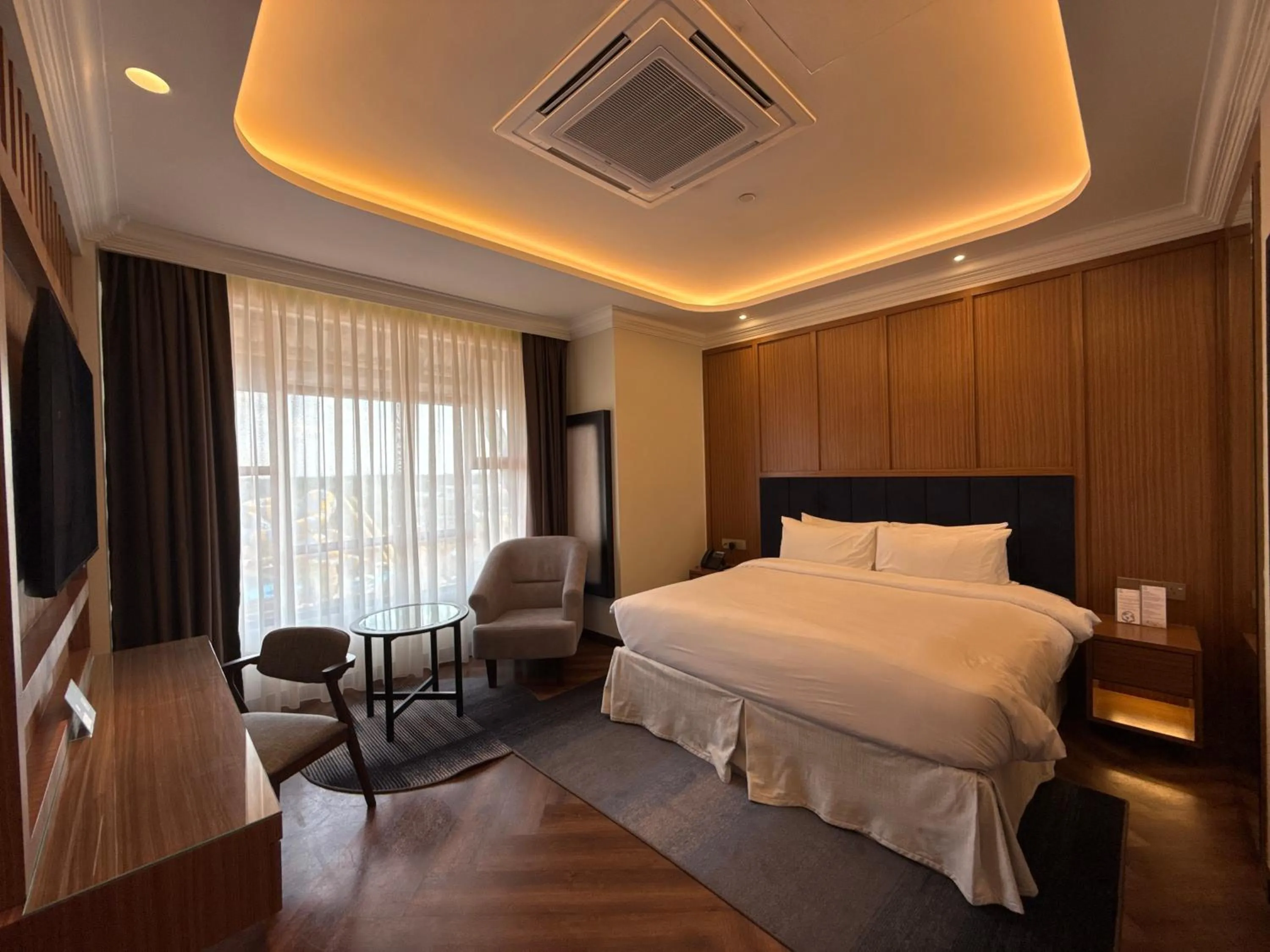 Bed in Bertam Resort & Water Park Penang