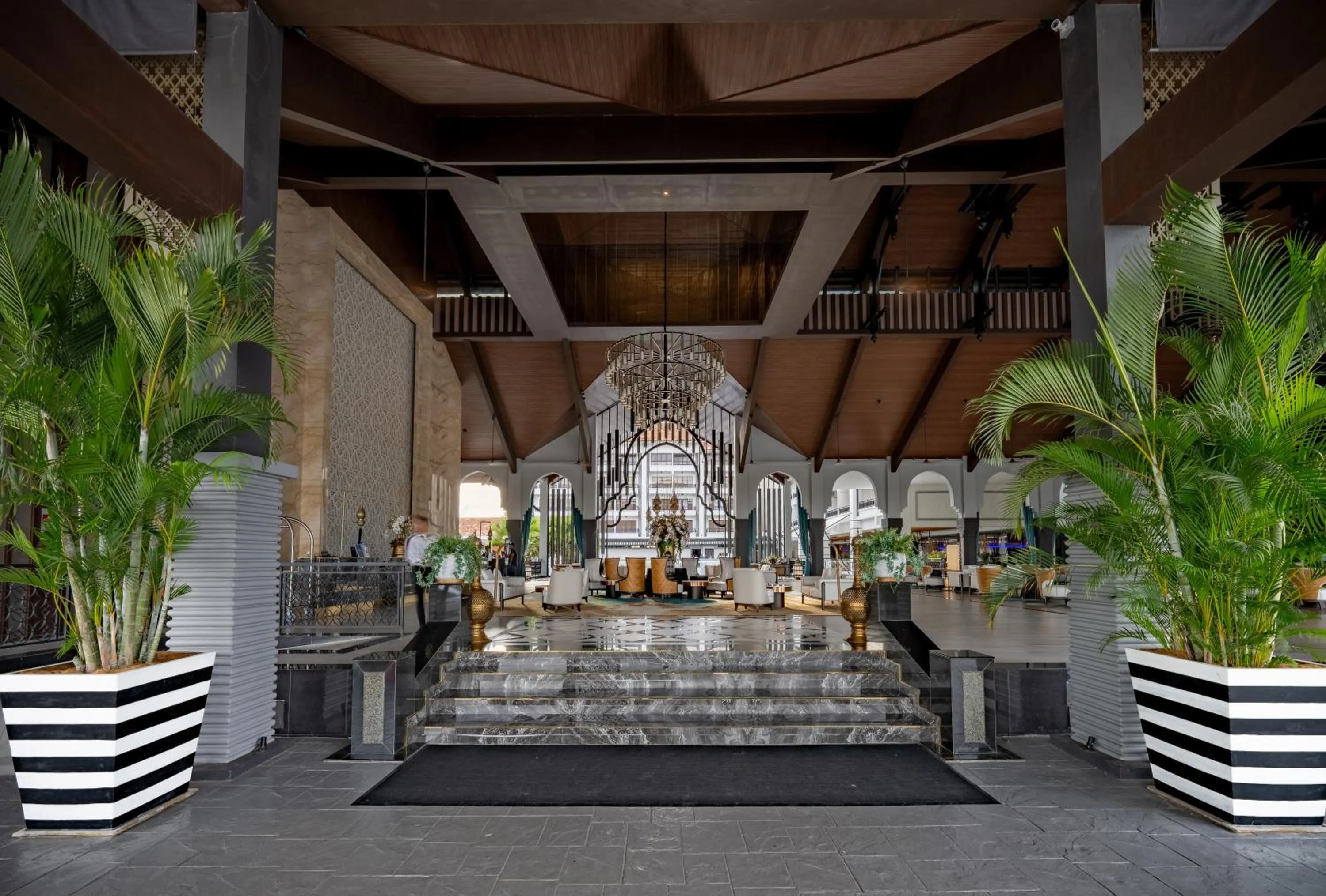 Facade/entrance in Bertam Resort & Water Park Penang