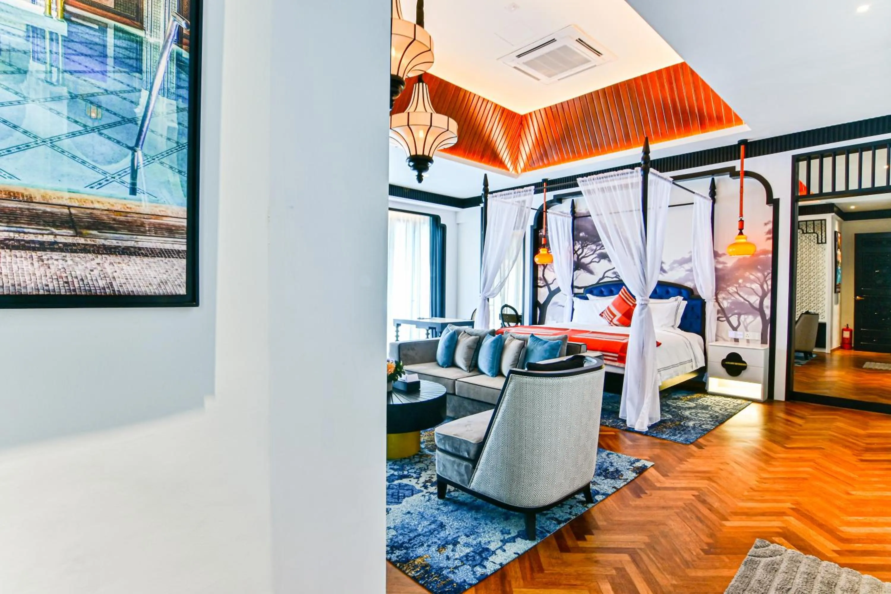 Bedroom in Bertam Resort & Water Park Penang