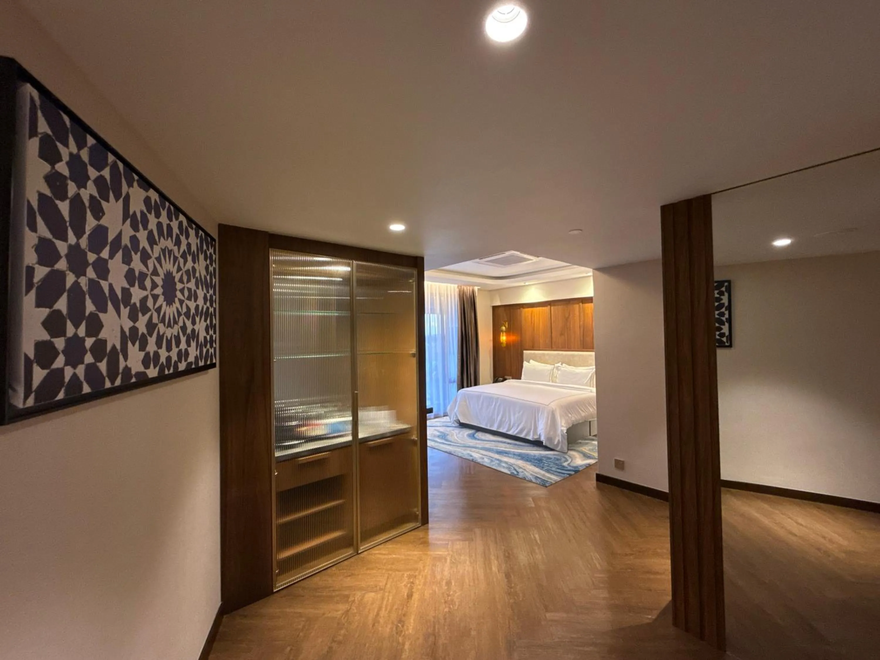 View (from property/room), Bed in Bertam Resort & Water Park Penang