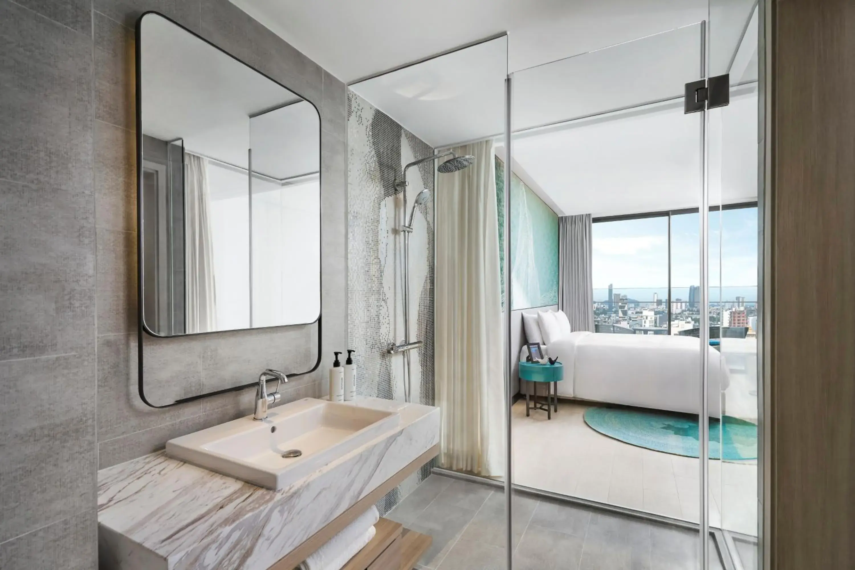 King Bed Deluxe City View with Balcony in voco Ma Belle Danang by IHG King Bed Deluxe City View with Balcony in voco Ma Belle Danang by IHG