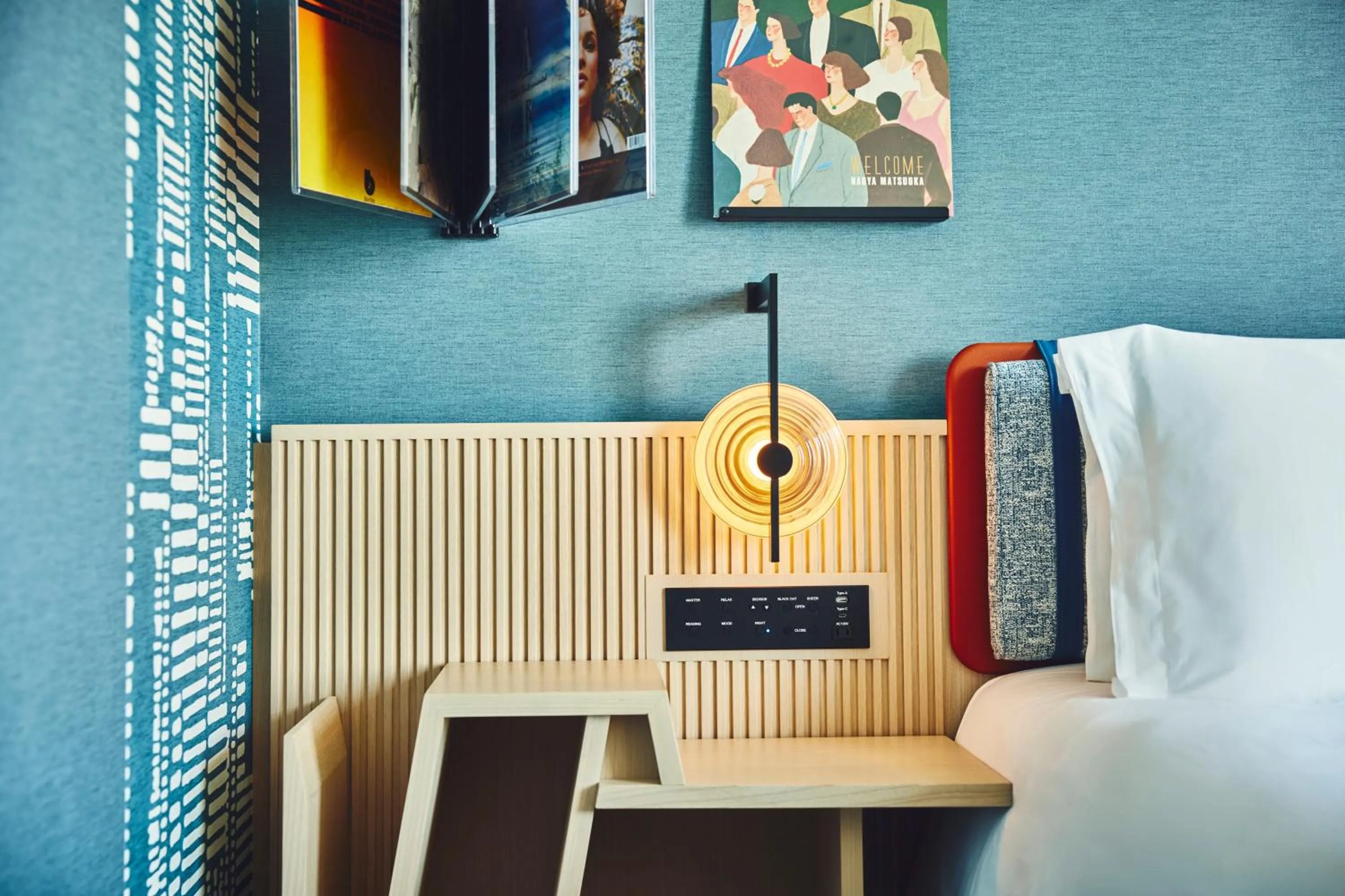 Lobby or reception, Bed in Hotel Indigo Tokyo Shibuya