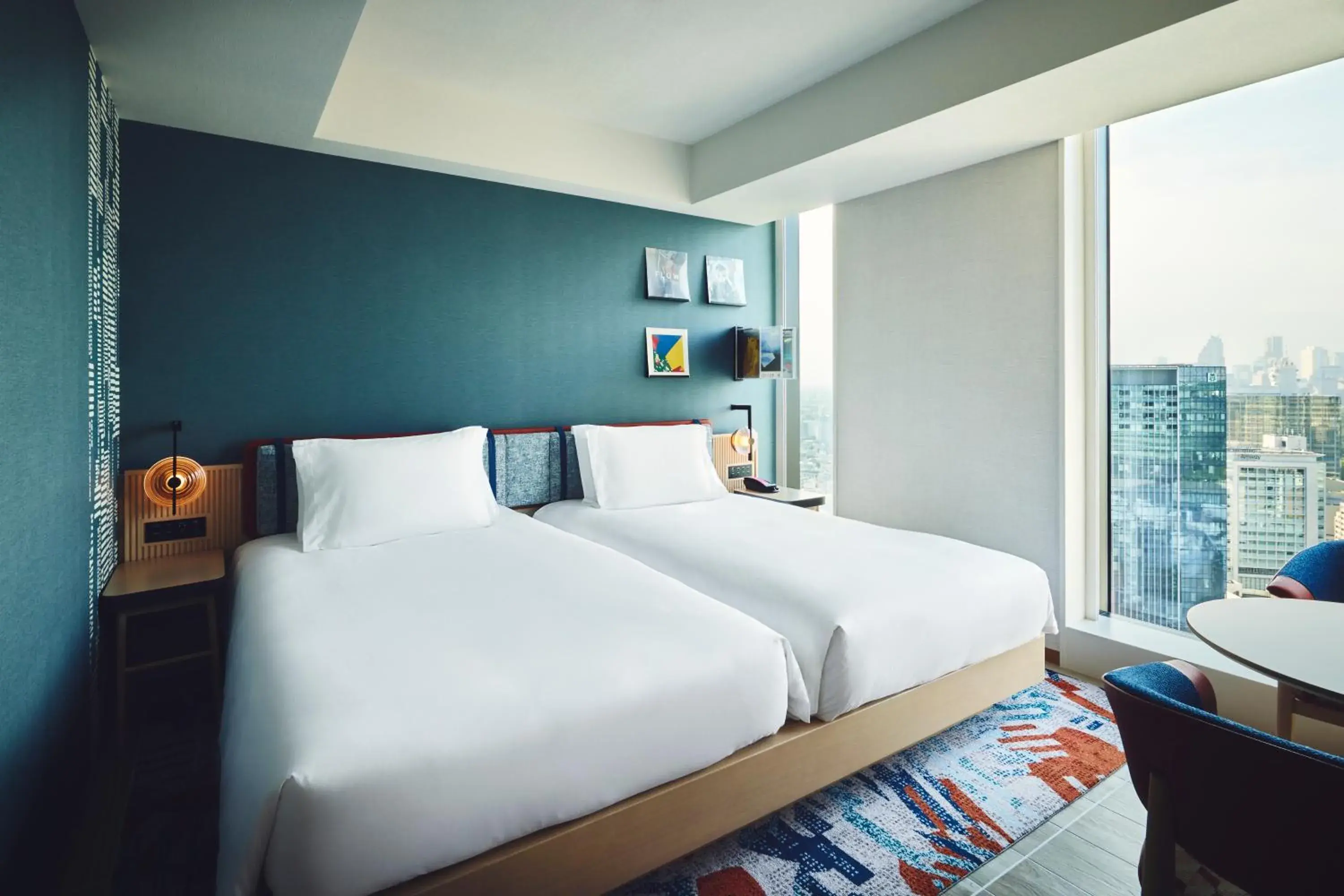 Premium Twin Room - High Floor in Hotel Indigo Tokyo Shibuya Premium Twin Room - High Floor in Hotel Indigo Tokyo Shibuya