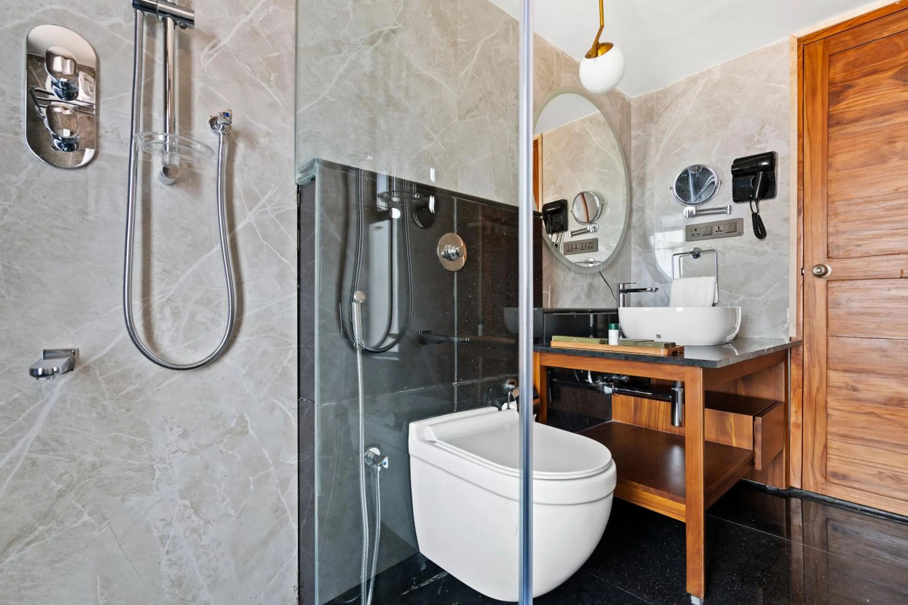 Toilet in WelcomHeritage Ayatana Ooty