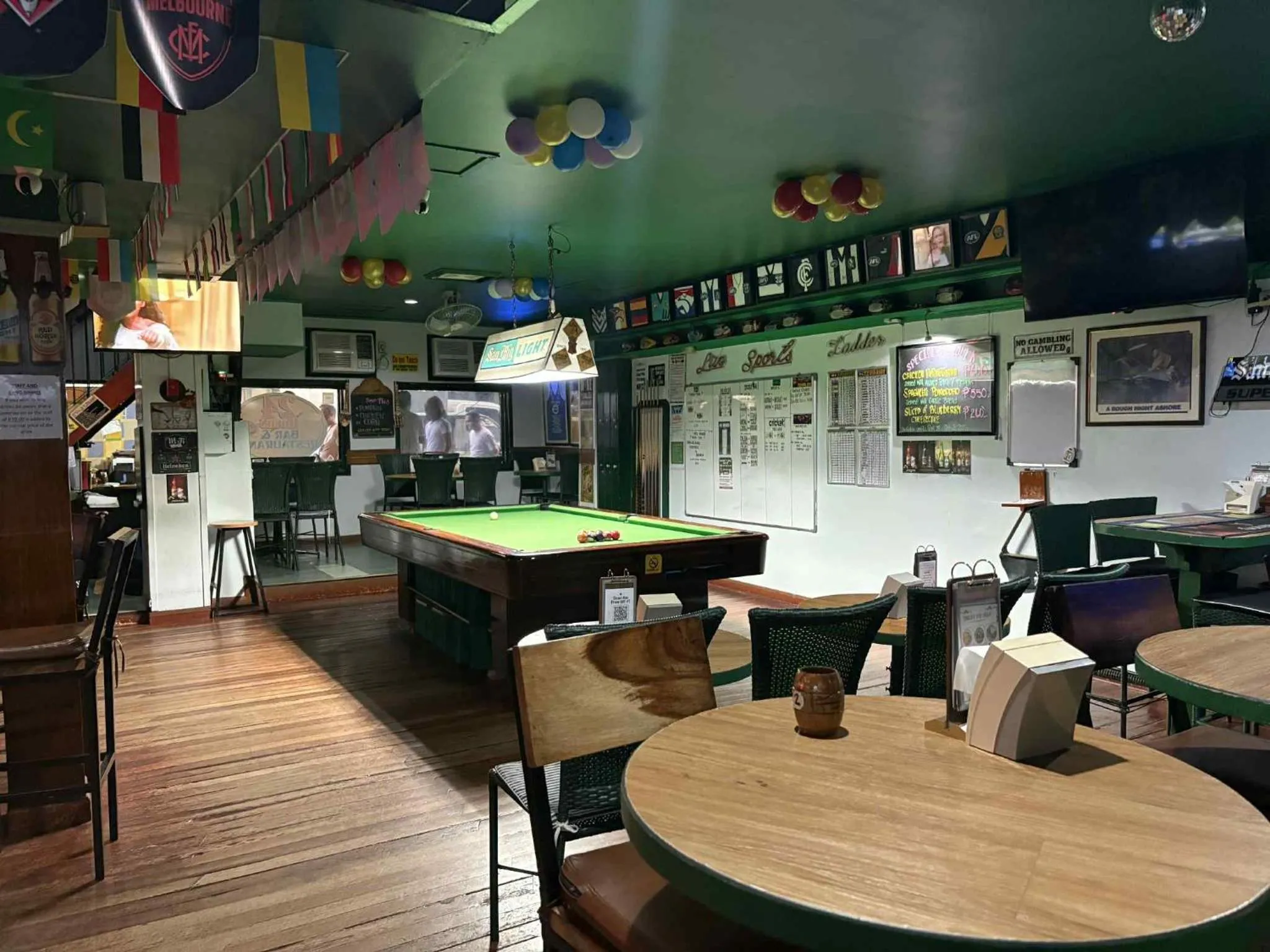 Restaurant/places to eat in duck inn manila