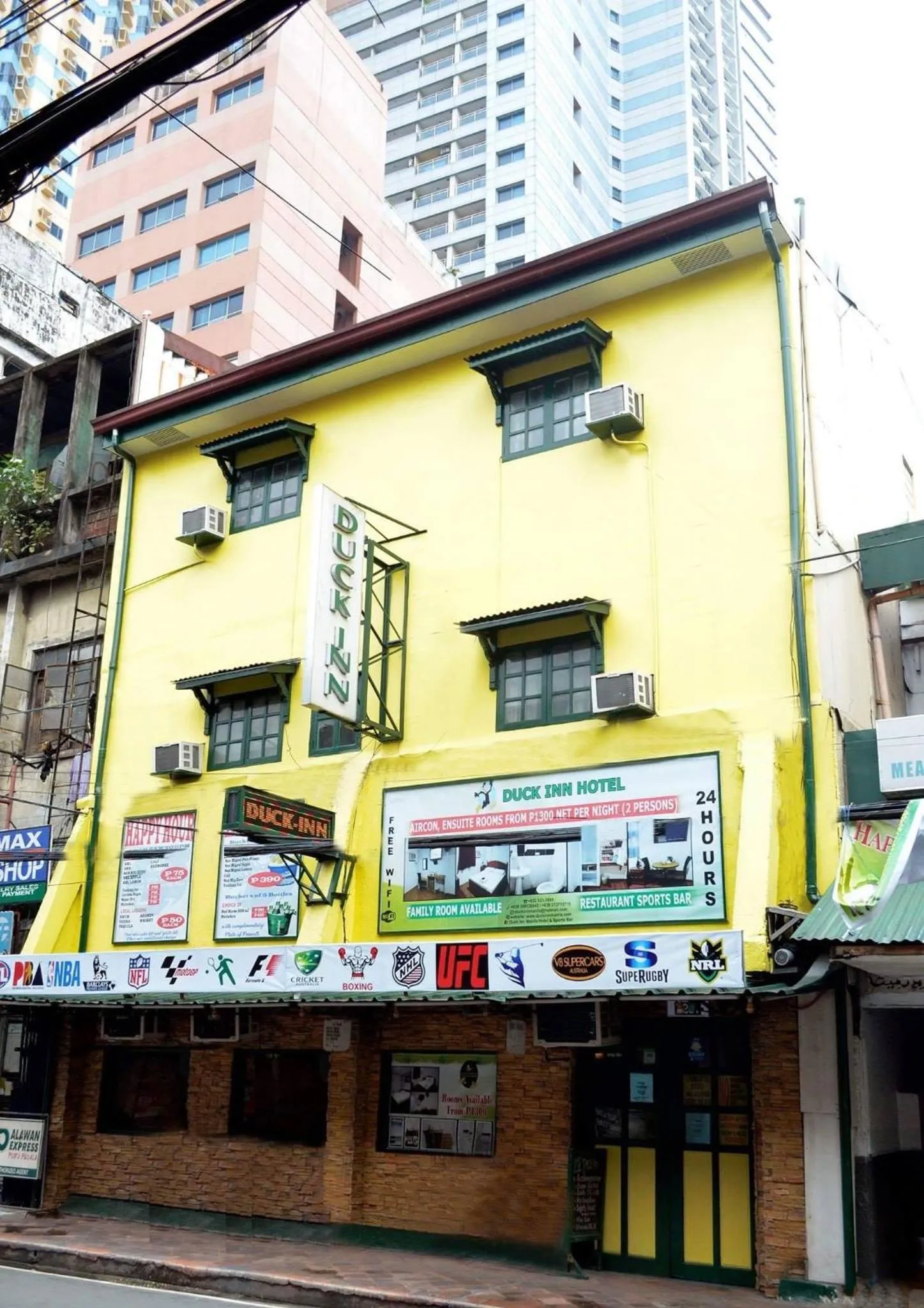 Property building in duck inn manila