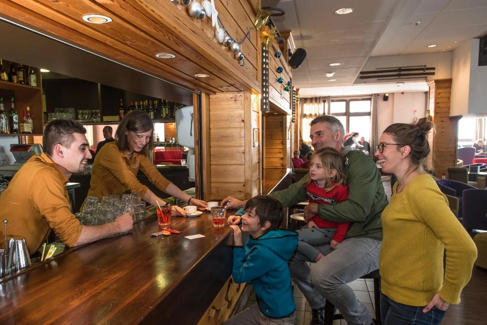 Lounge or bar in Villages Clubs du Soleil - LES MENUIRES