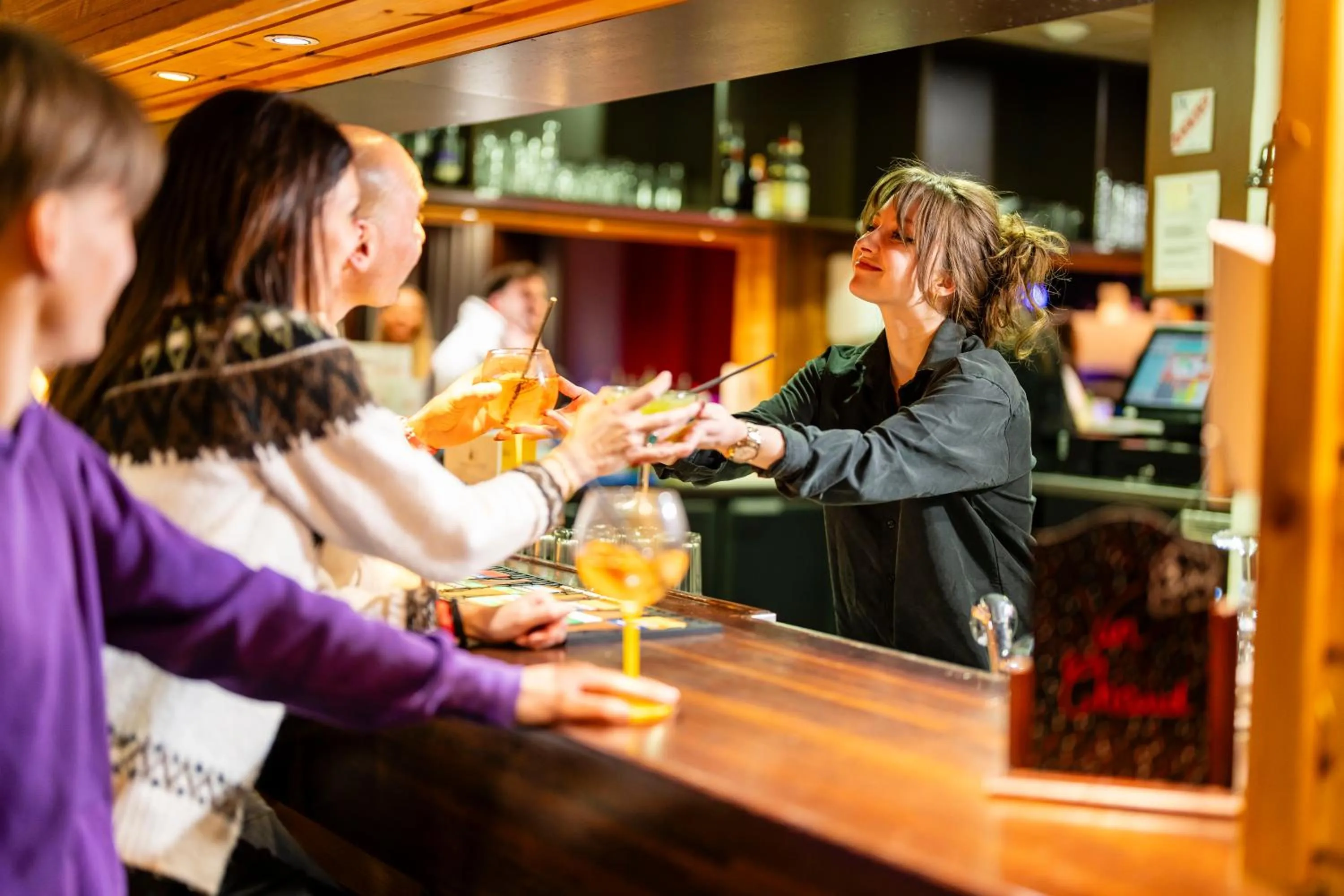 Lounge or bar in Villages Clubs du Soleil - LES MENUIRES