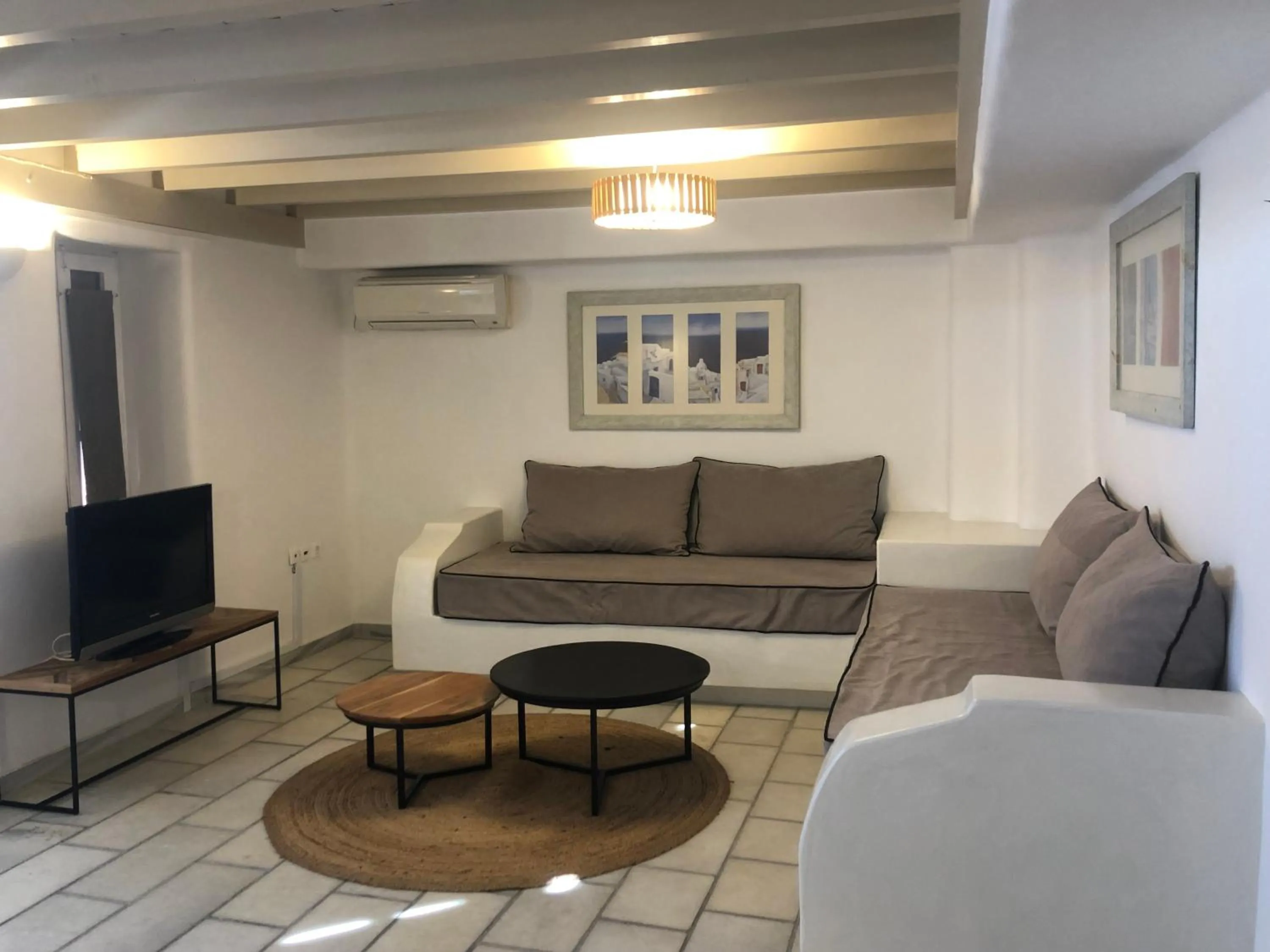 Living room in Chroma Suites