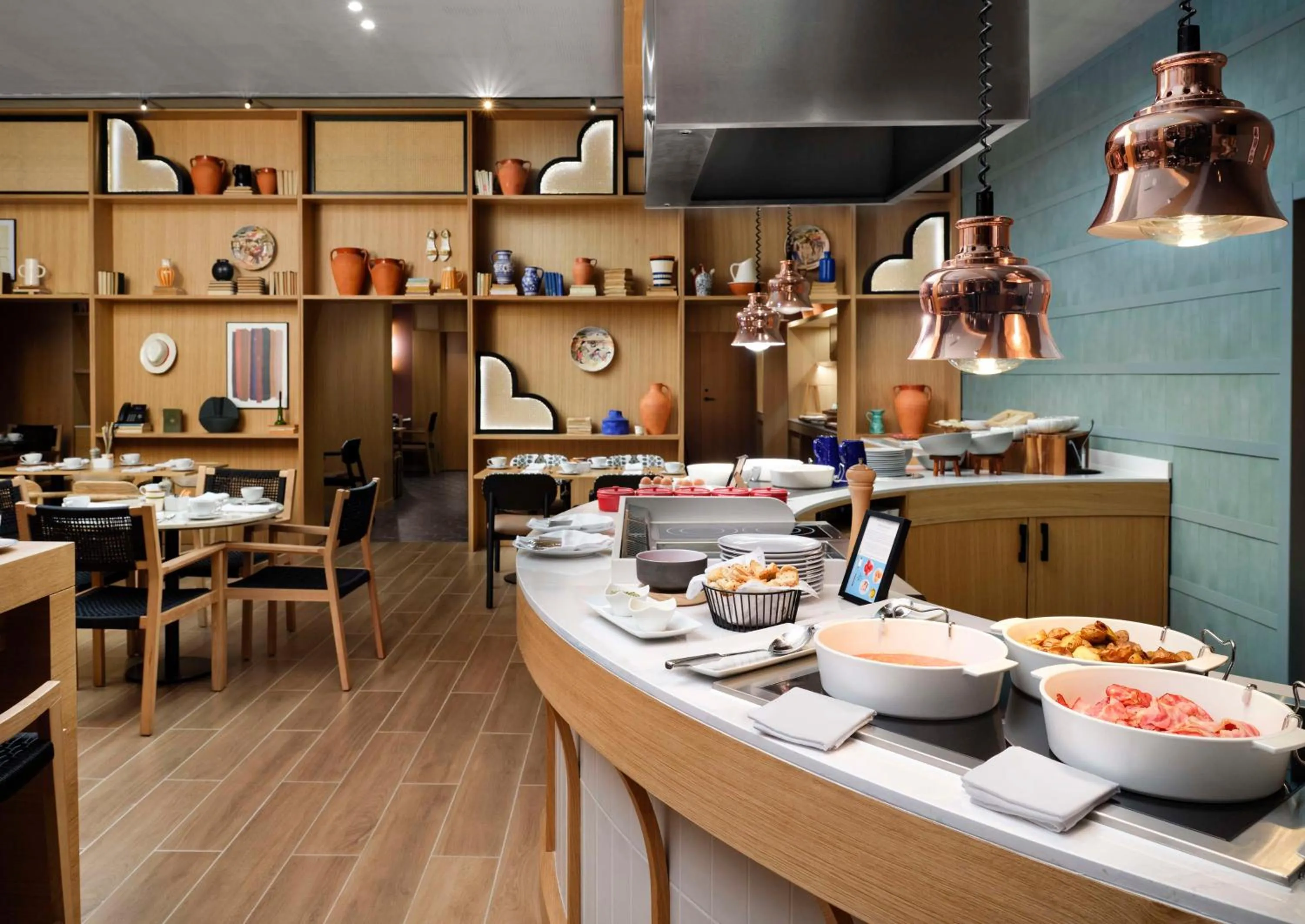 Breakfast in Hilton Garden Inn Evora