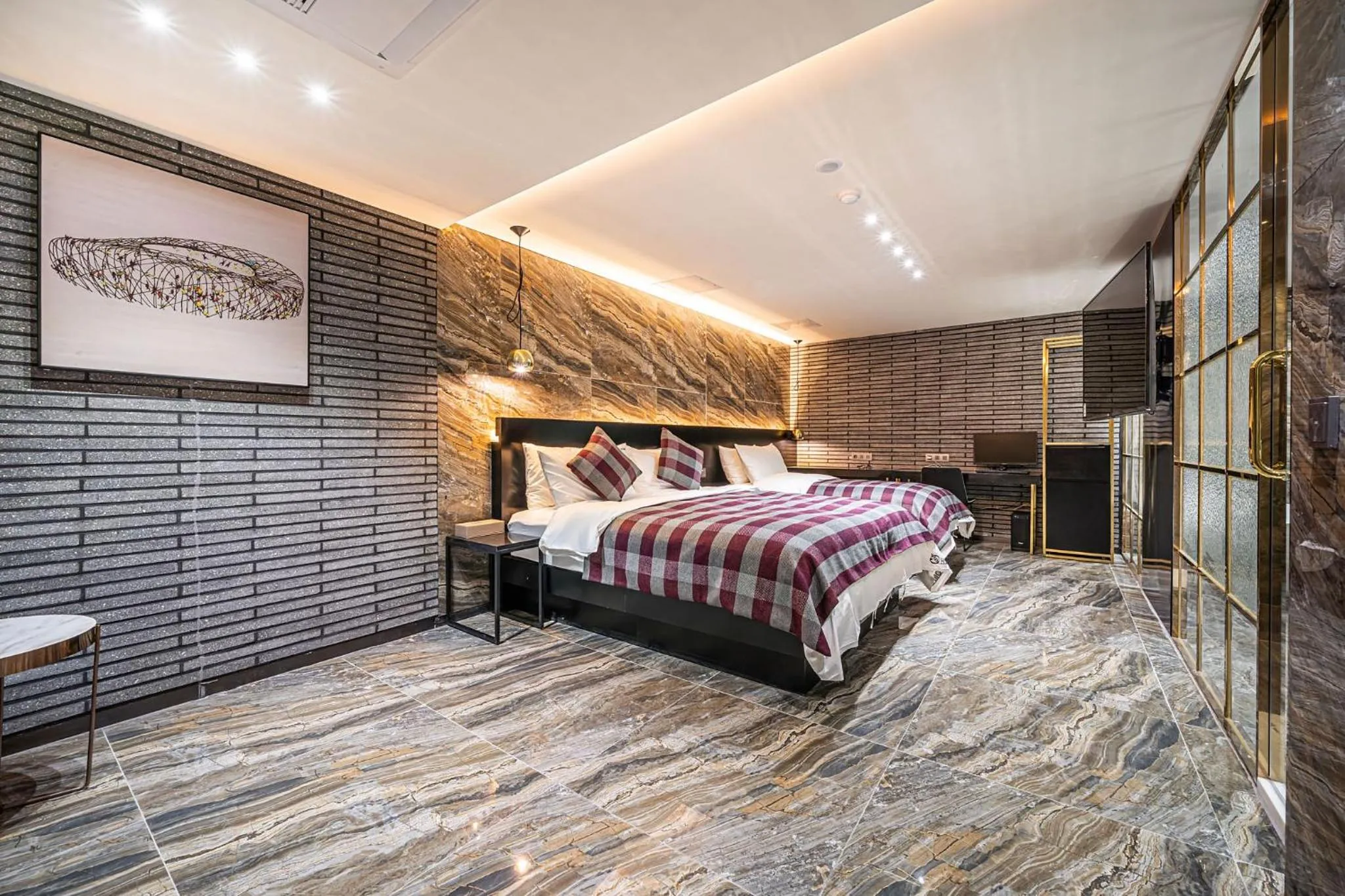 Bed in Jongno Olive Hotel