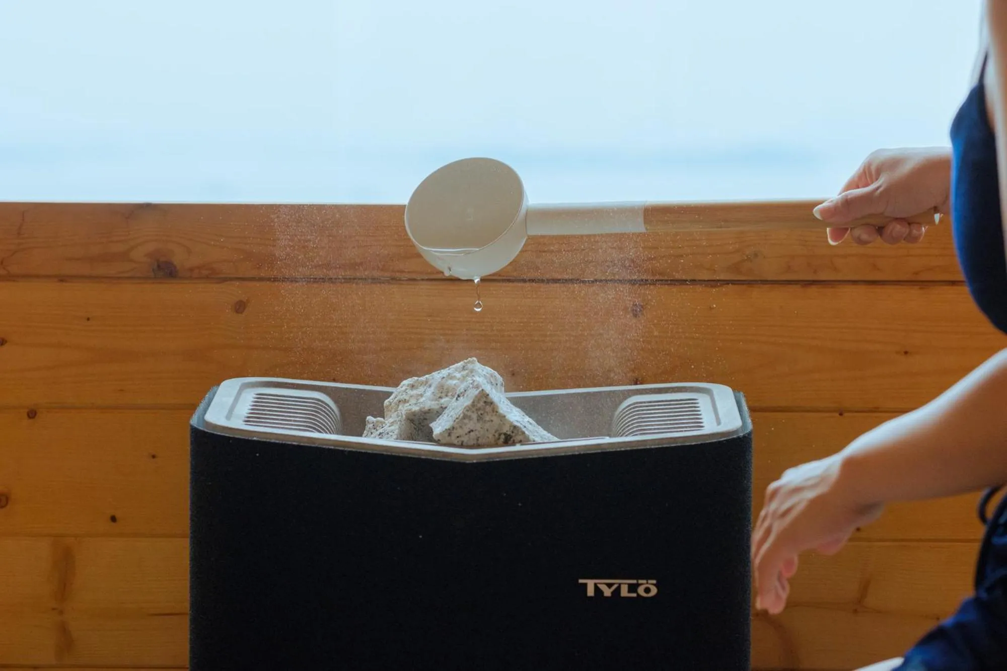 Sauna in DENIM HOSTEL float