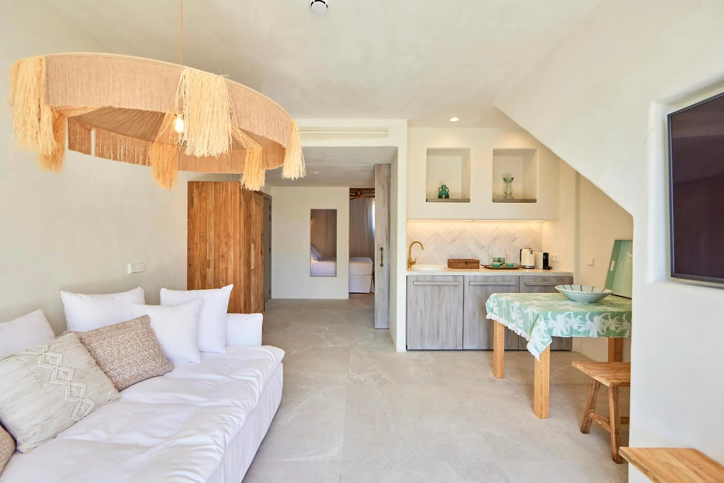 Photo of the whole room in Mar Suites Formentera by Universal Beach Hotels