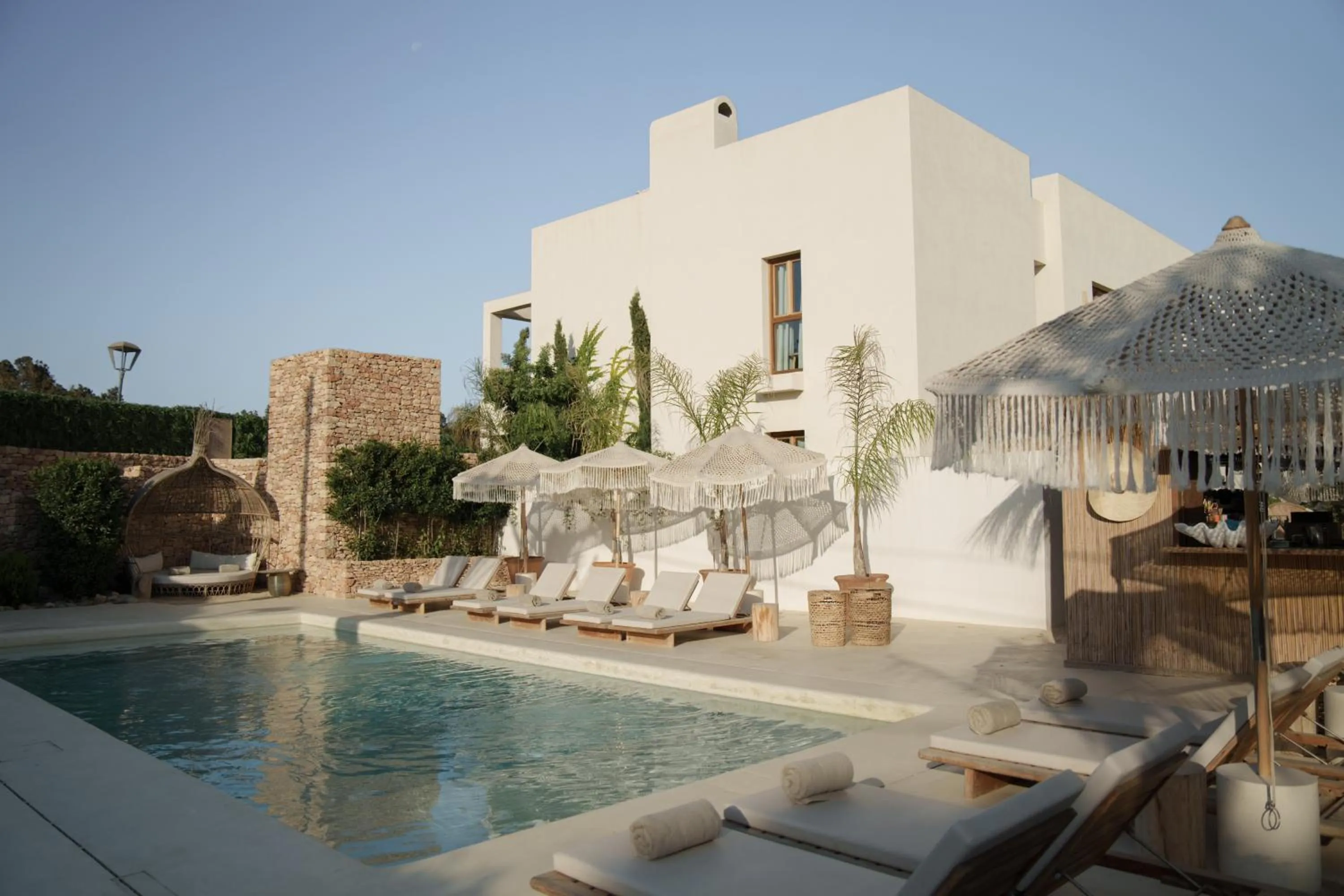 Swimming pool in Mar Suites Formentera by Universal Beach Hotels