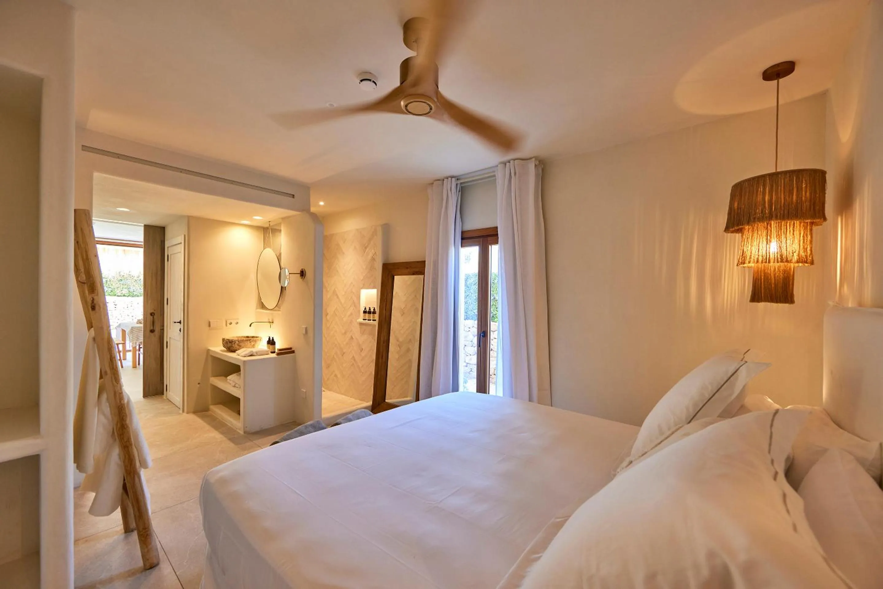 Bed in Mar Suites Formentera by Universal Beach Hotels