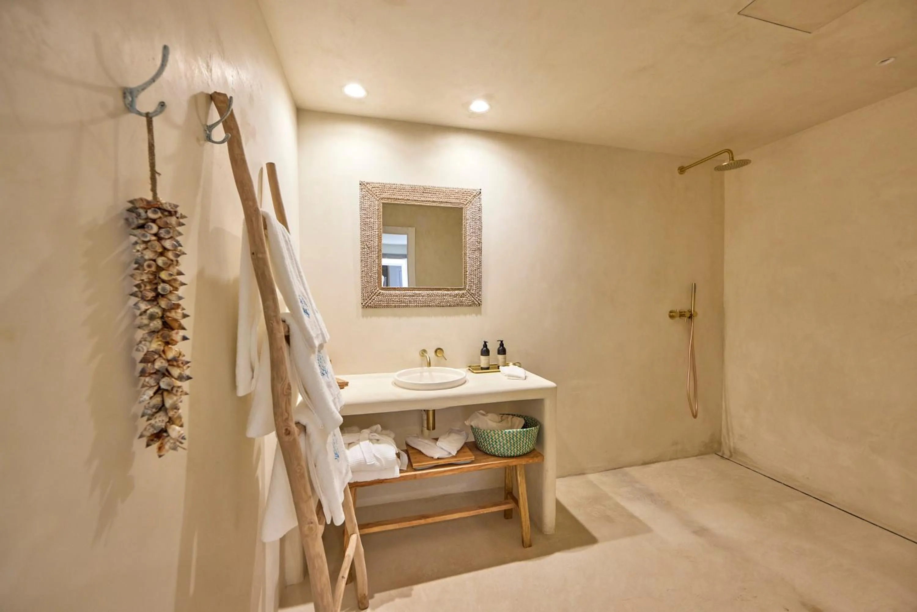 Bathroom in Mar Suites Formentera by Universal Beach Hotels