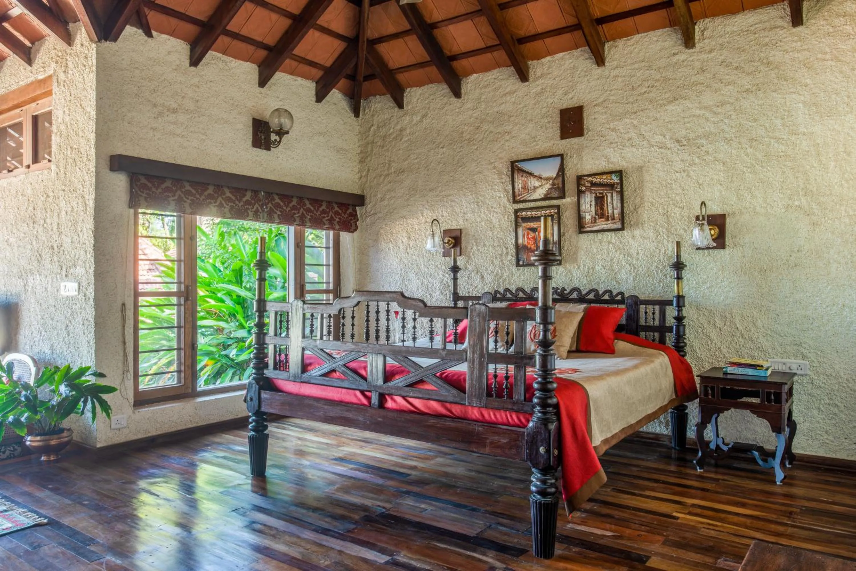 Bedroom in Villa Urvinkhan Resorts Chikmagalur