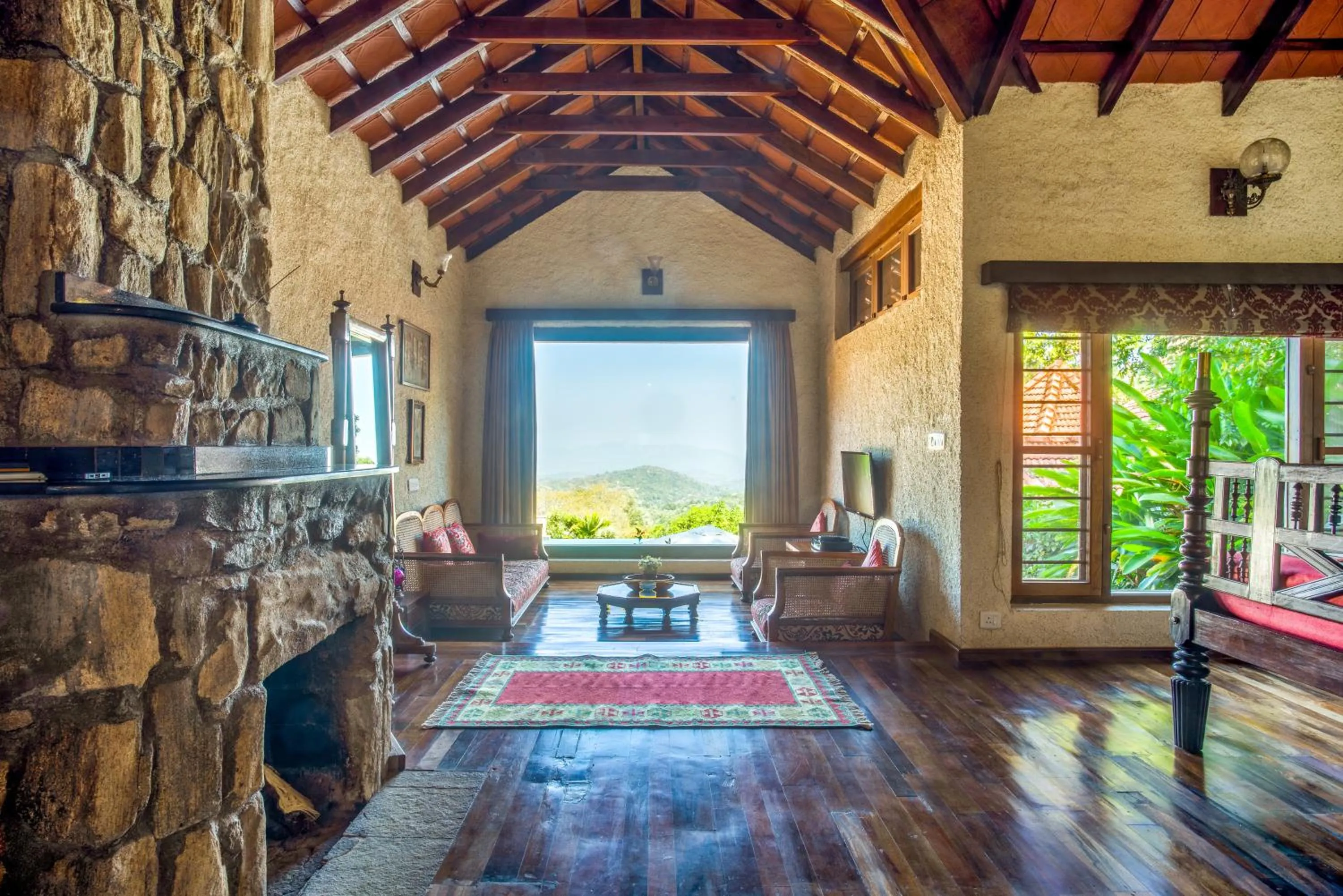 Mountain view in Villa Urvinkhan Resorts Chikmagalur