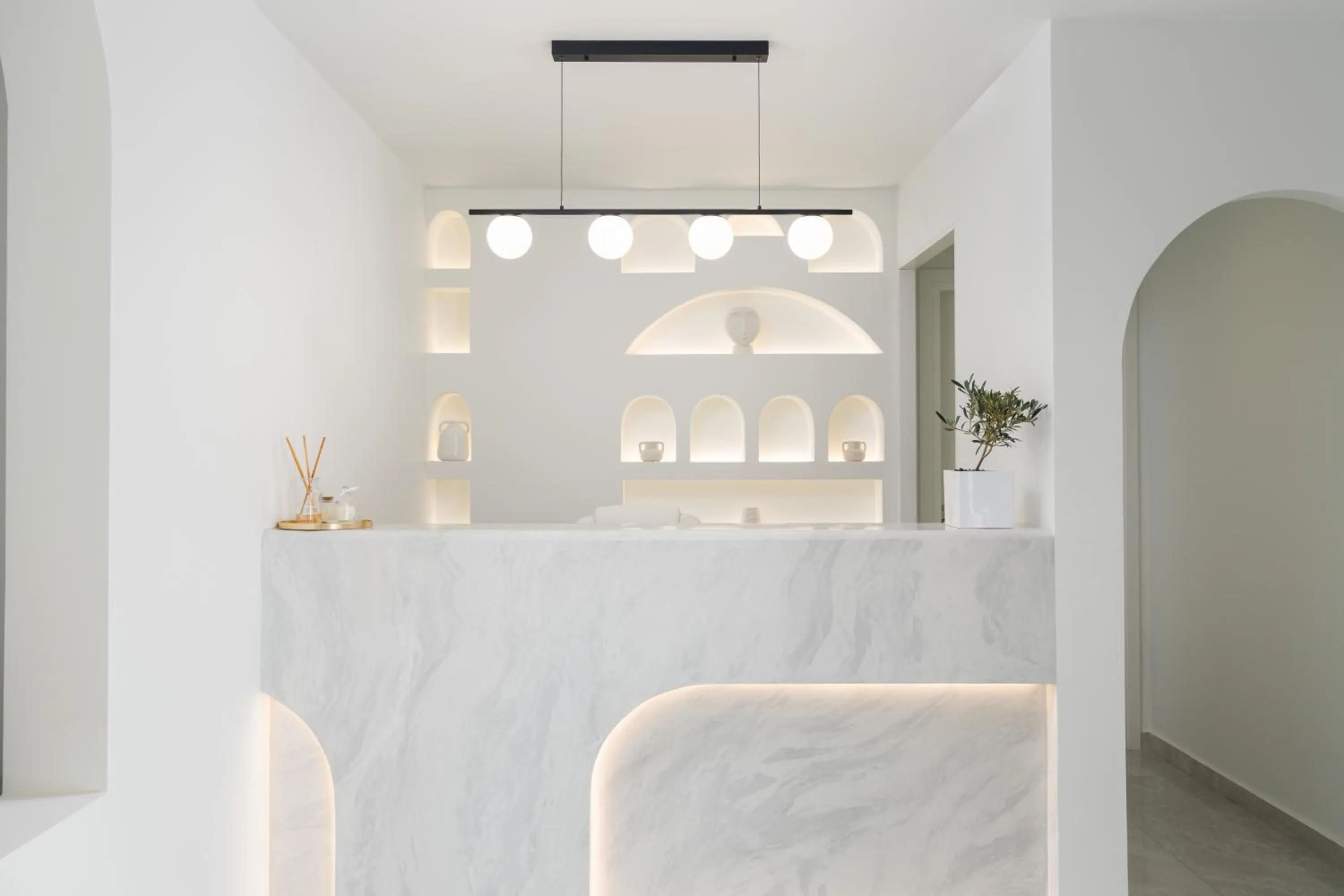 Lobby or reception in Cuore Santo Suites