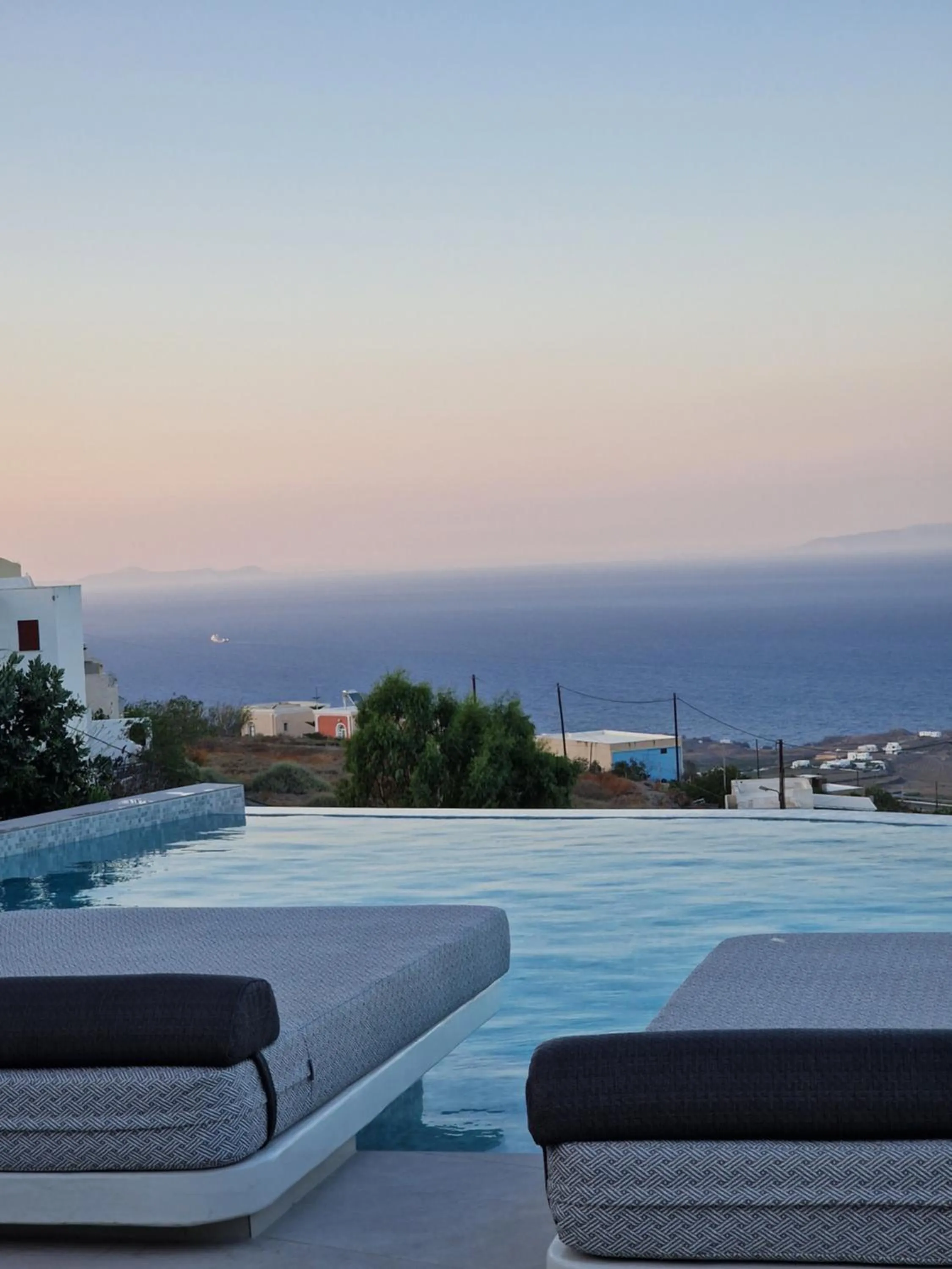 Seating area in Cuore Santo Suites