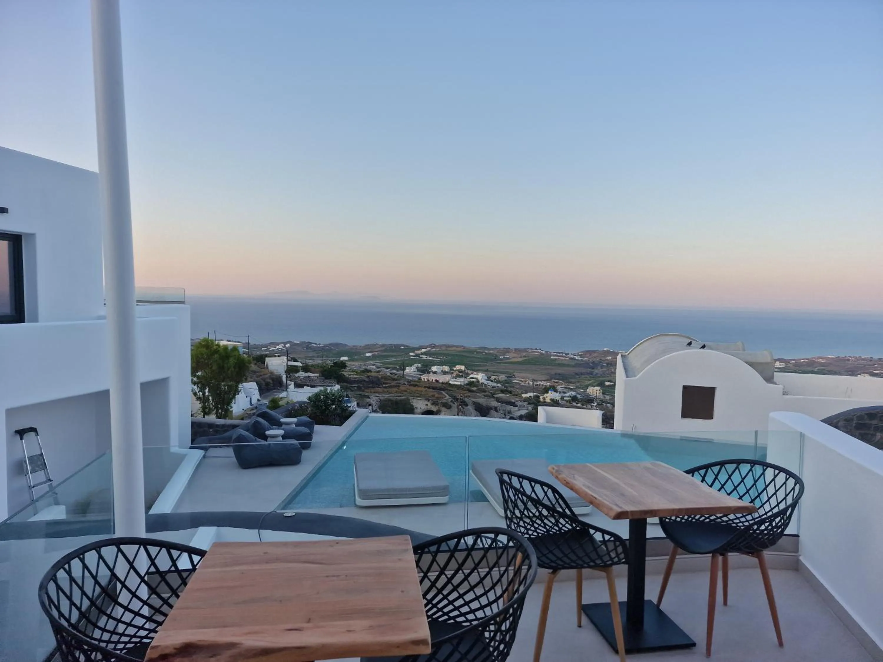 Patio in Cuore Santo Suites