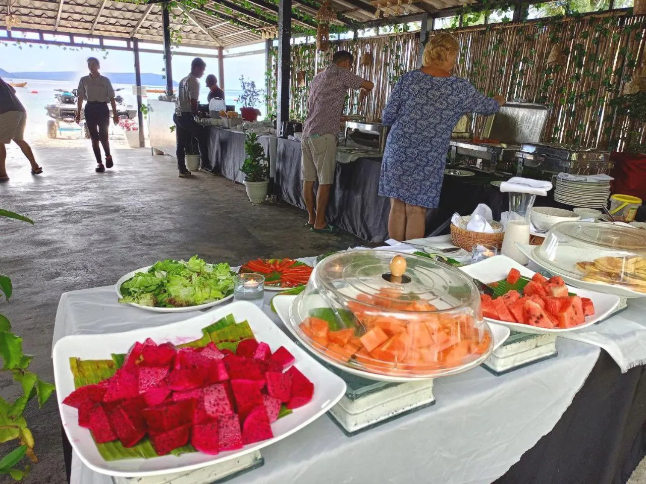 Breakfast in SCARLET SAILS BUNGALOW