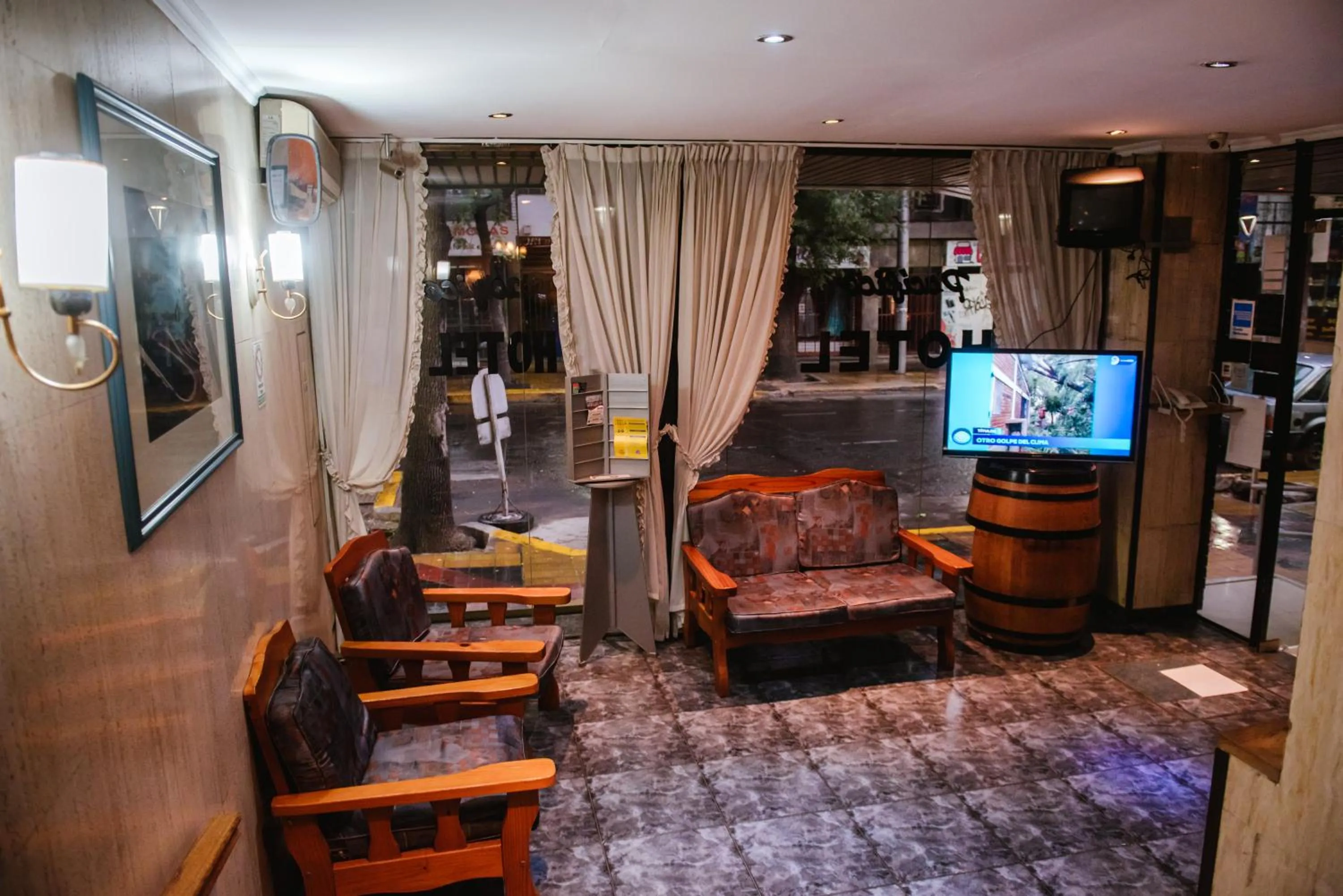 Living room in Hotel Pacífico