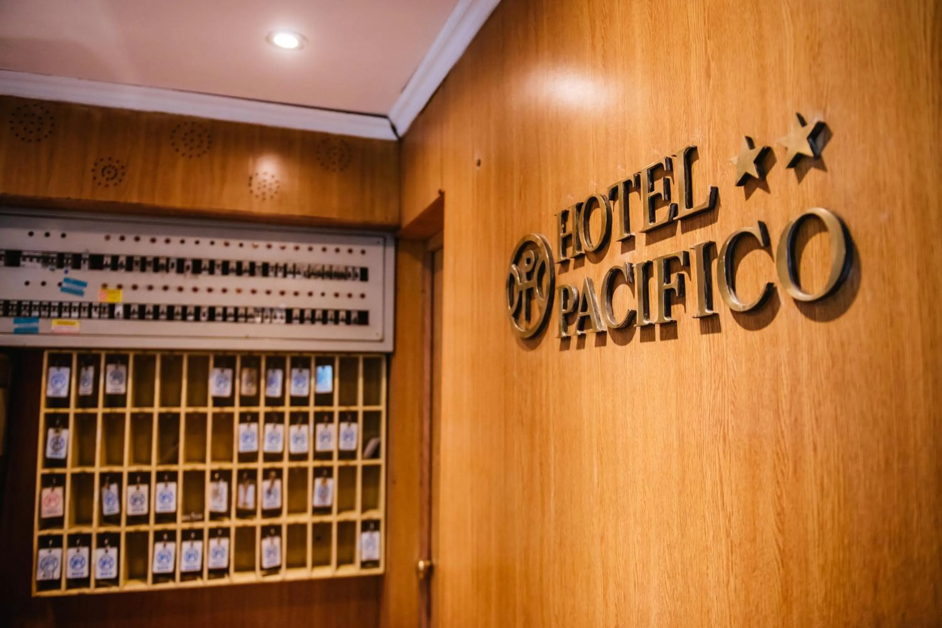 Lobby or reception in Hotel Pacífico