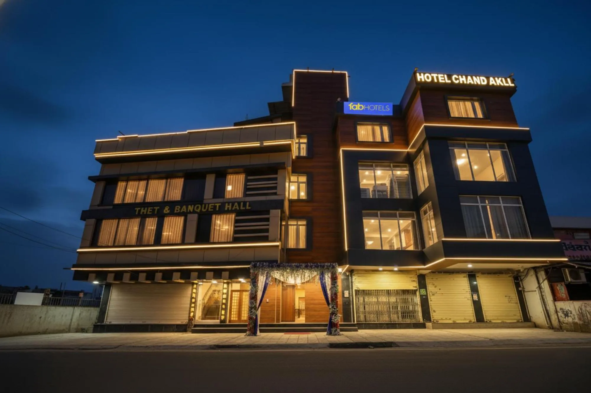 Facade/entrance in FabHotel Grand Arya