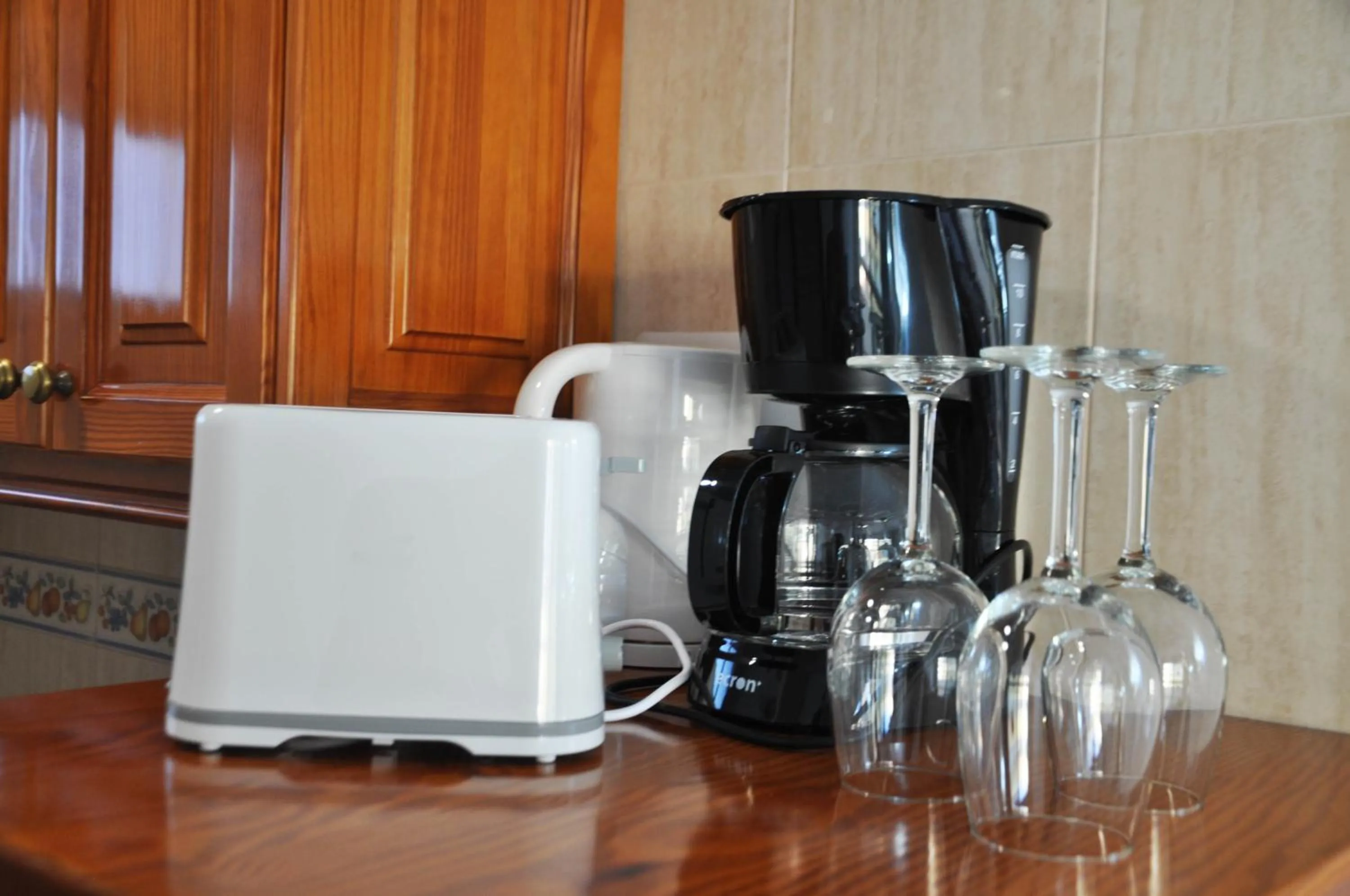 Kitchen or kitchenette in Las Camelias Apartments