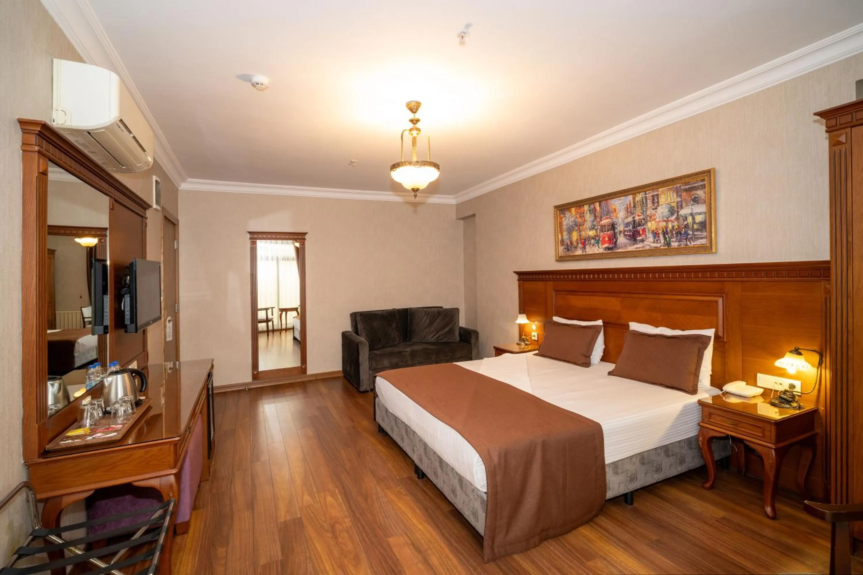 Bed in Hotel Blisstanbul