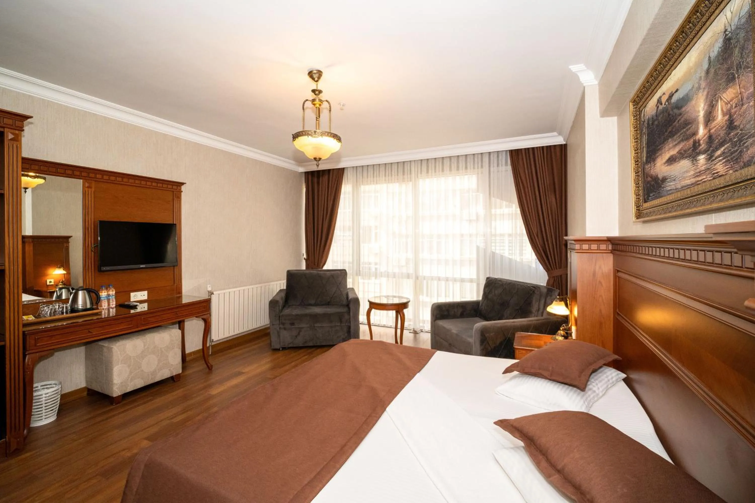 Bed in Hotel Blisstanbul