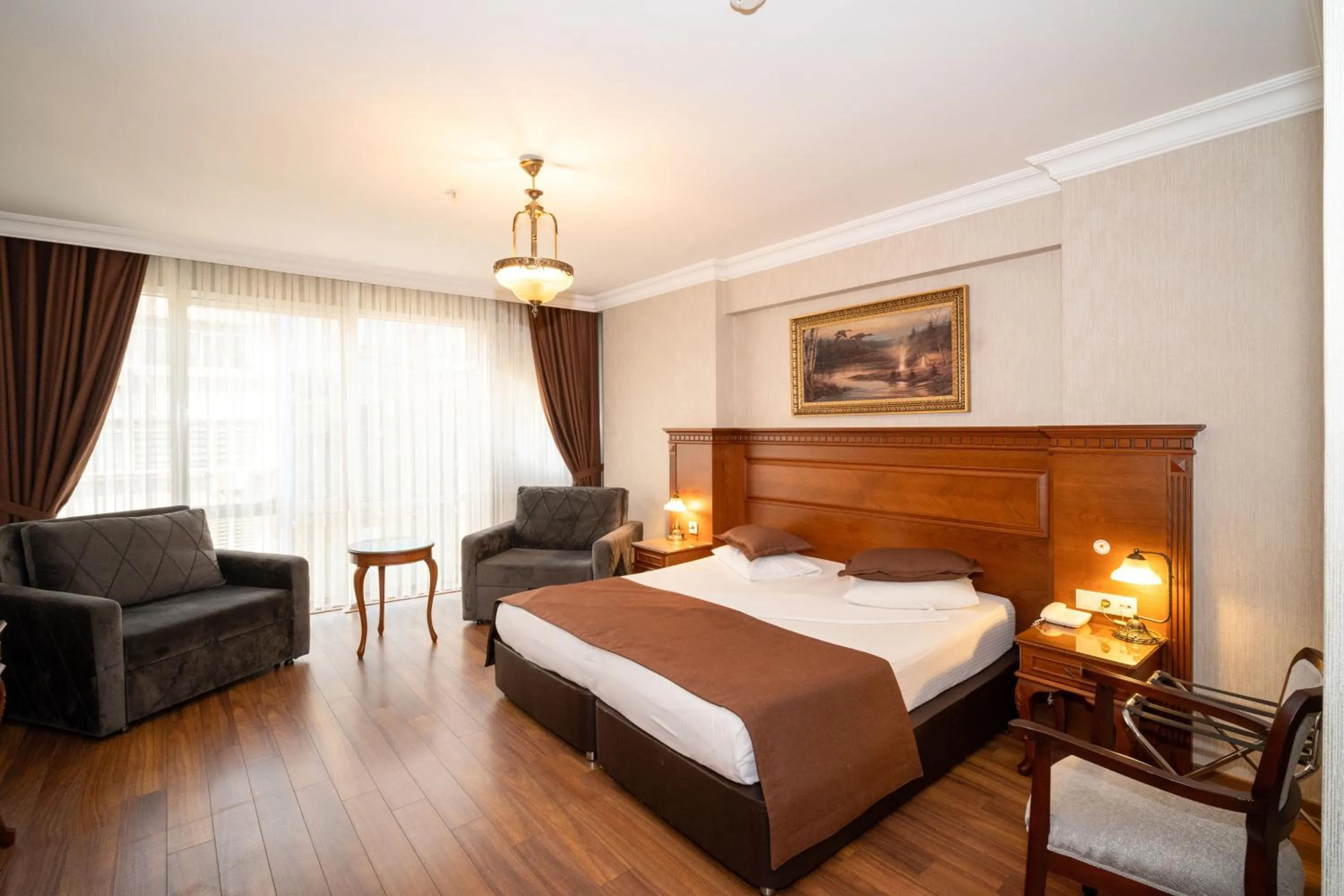 Living room, Bed in Hotel Blisstanbul