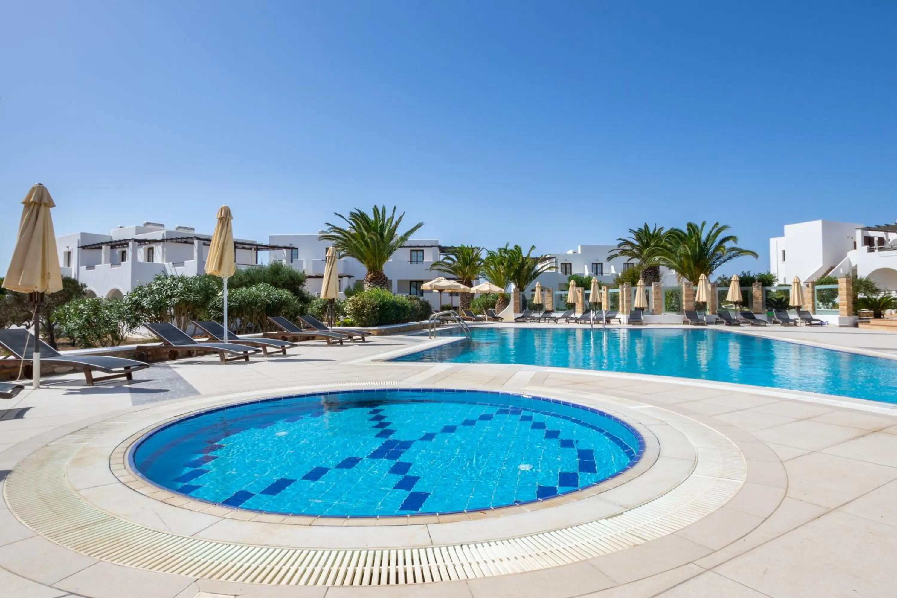 Swimming pool in Irini Hotel