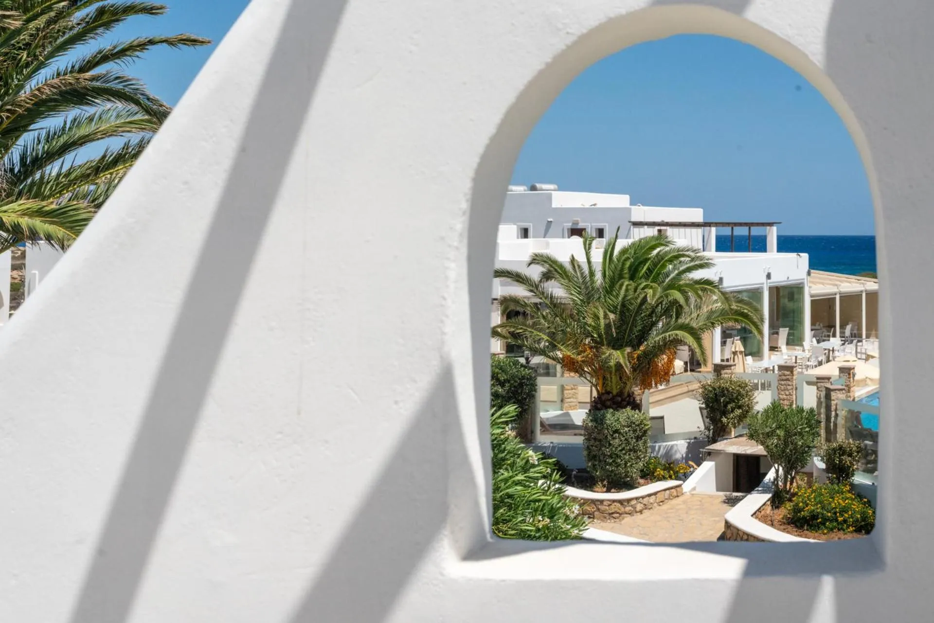 View (from property/room) in Irini Hotel