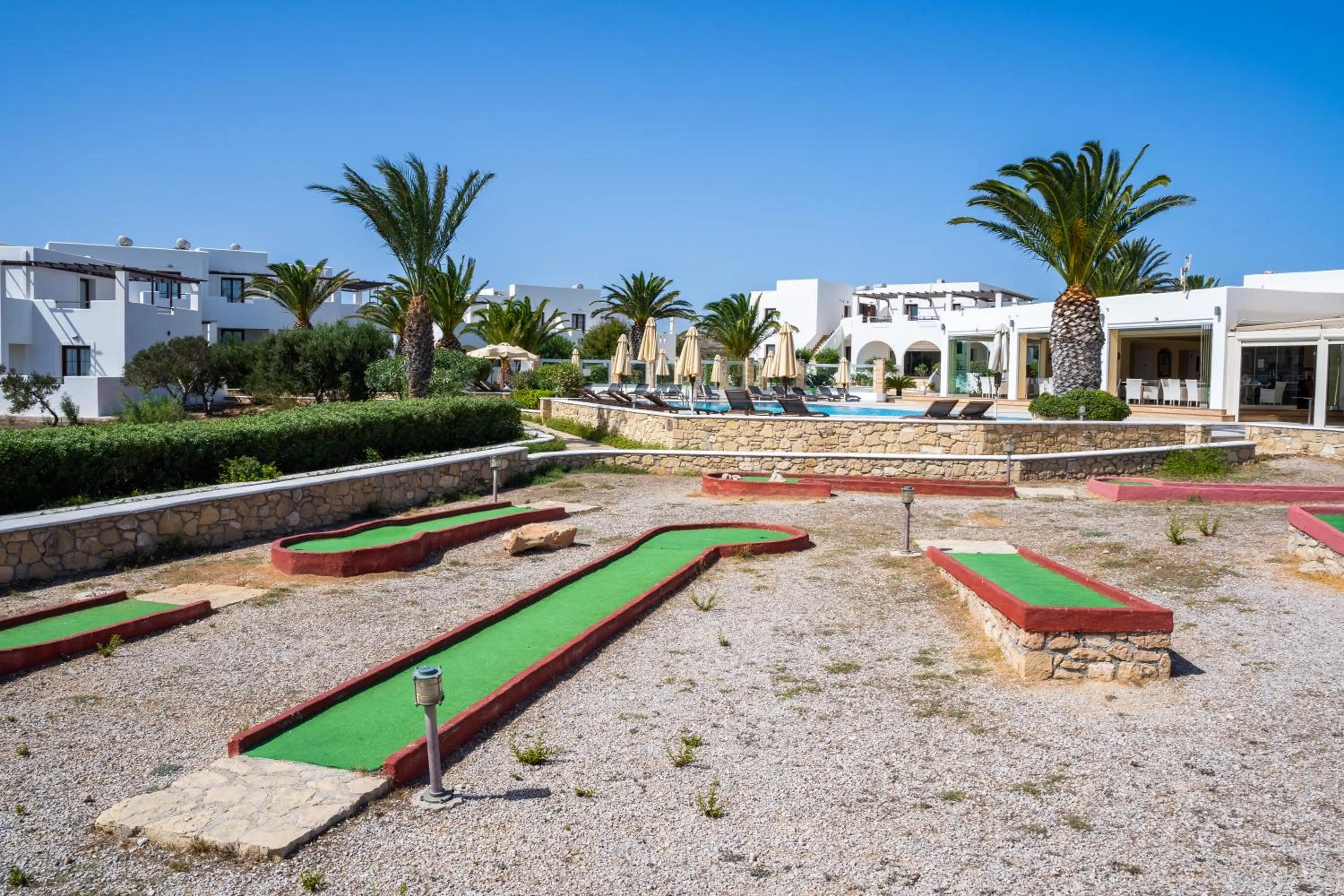 Minigolf in Irini Hotel