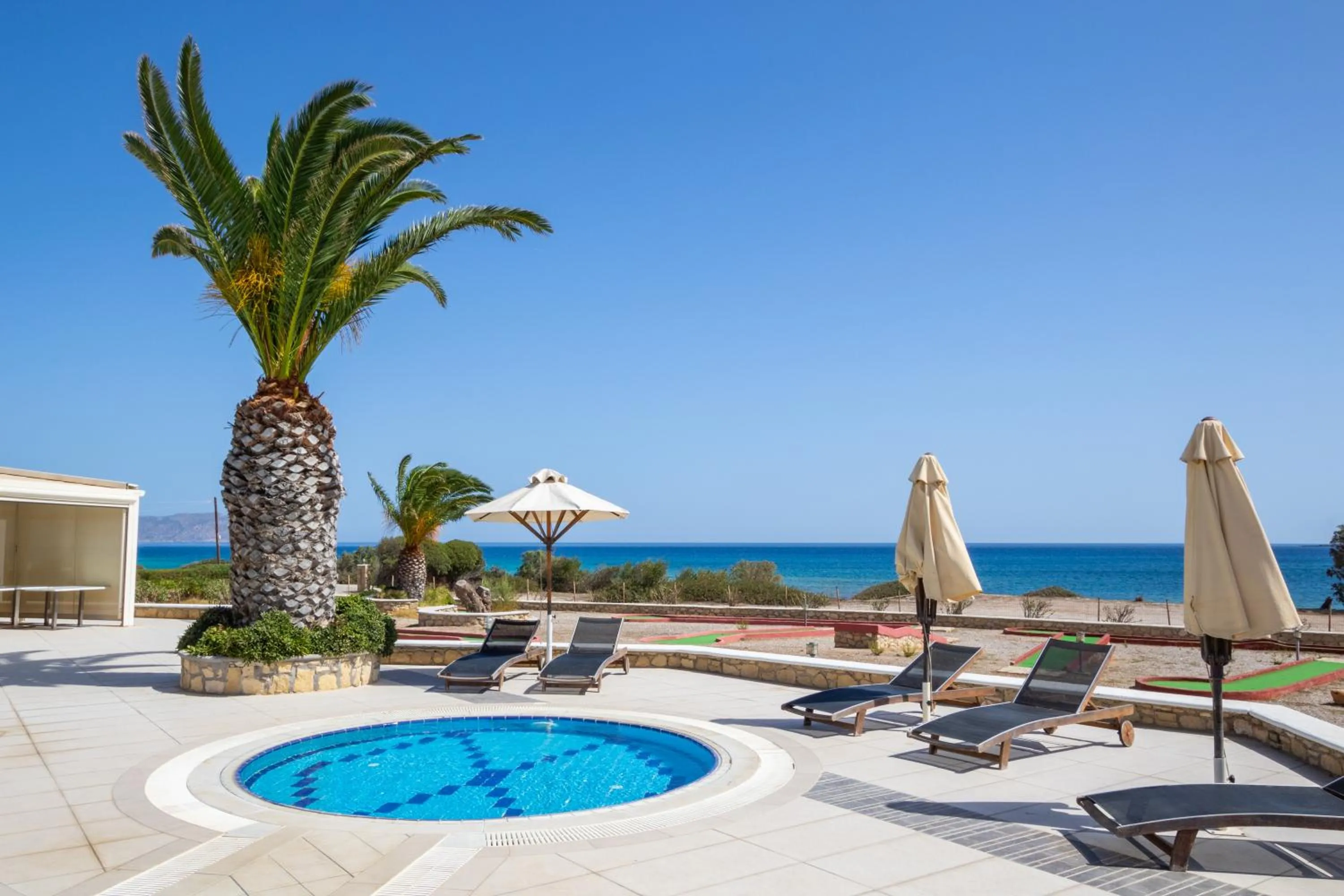 Swimming pool in Irini Hotel