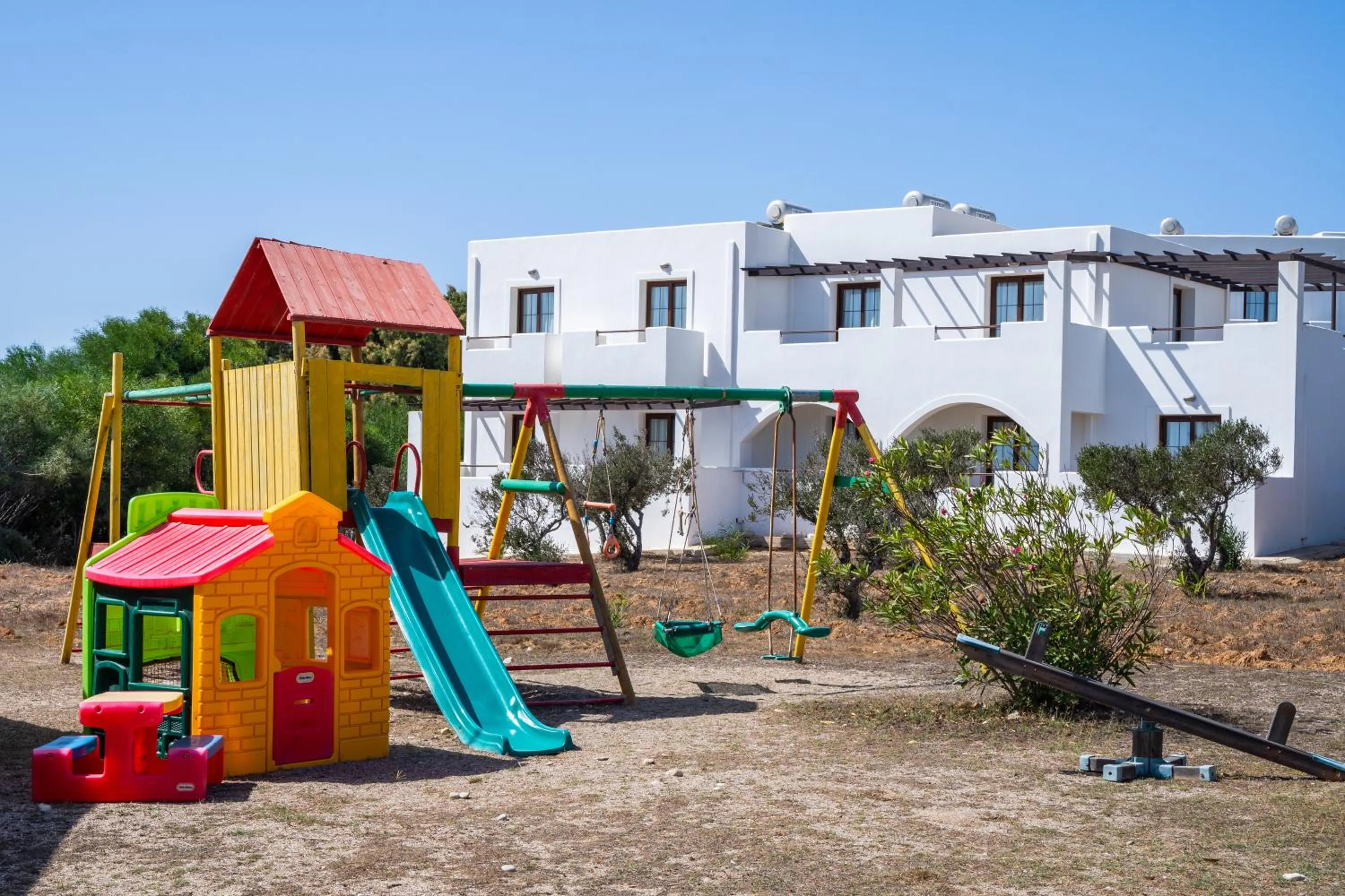 Children play ground in Irini Hotel