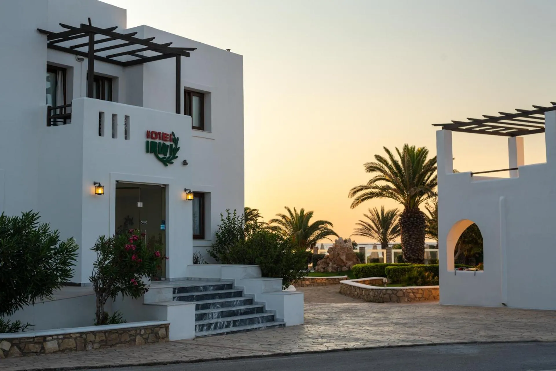 Property building in Irini Hotel