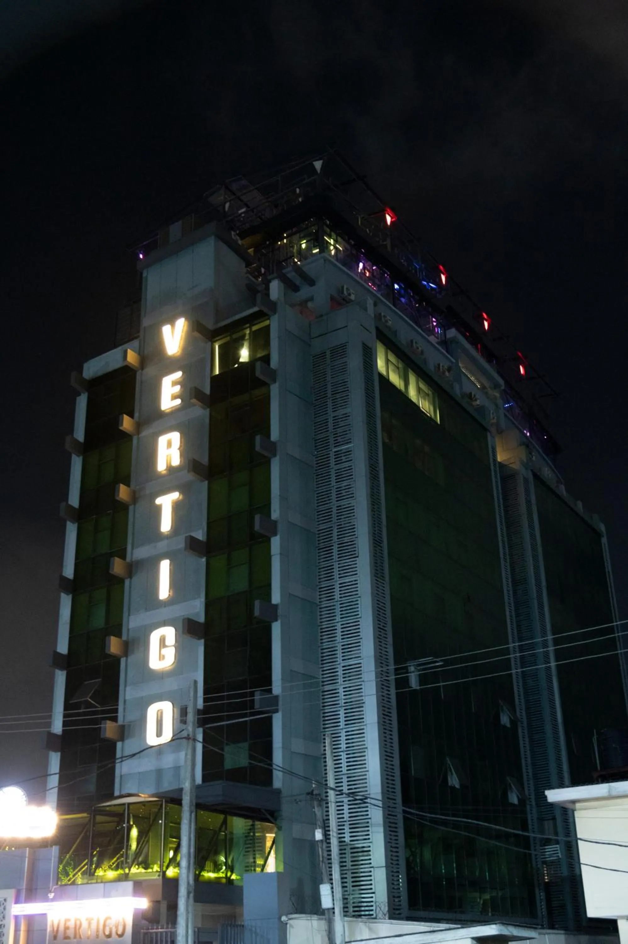 Property building in Vertigo Hotel