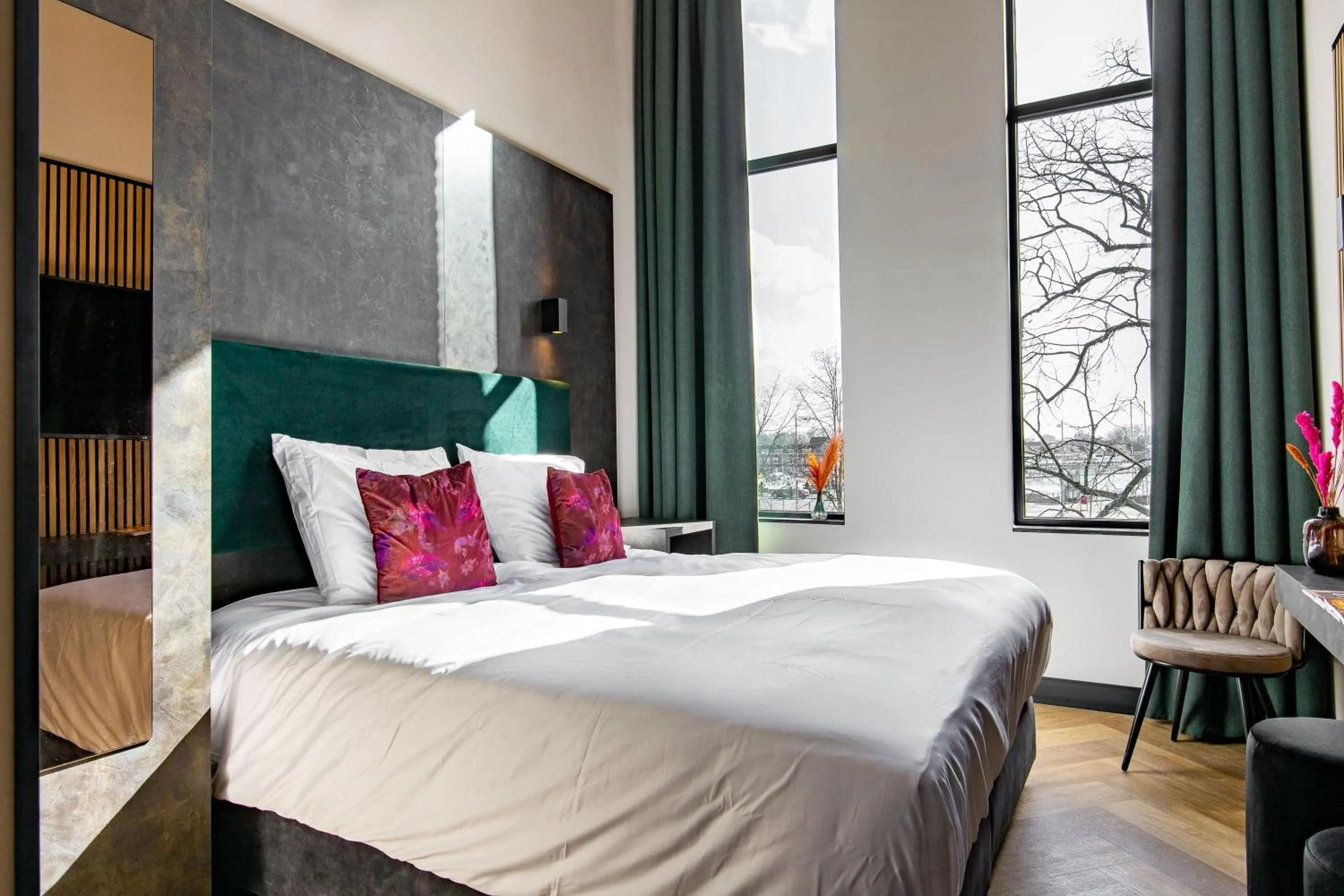 Bed in Monument Hotel